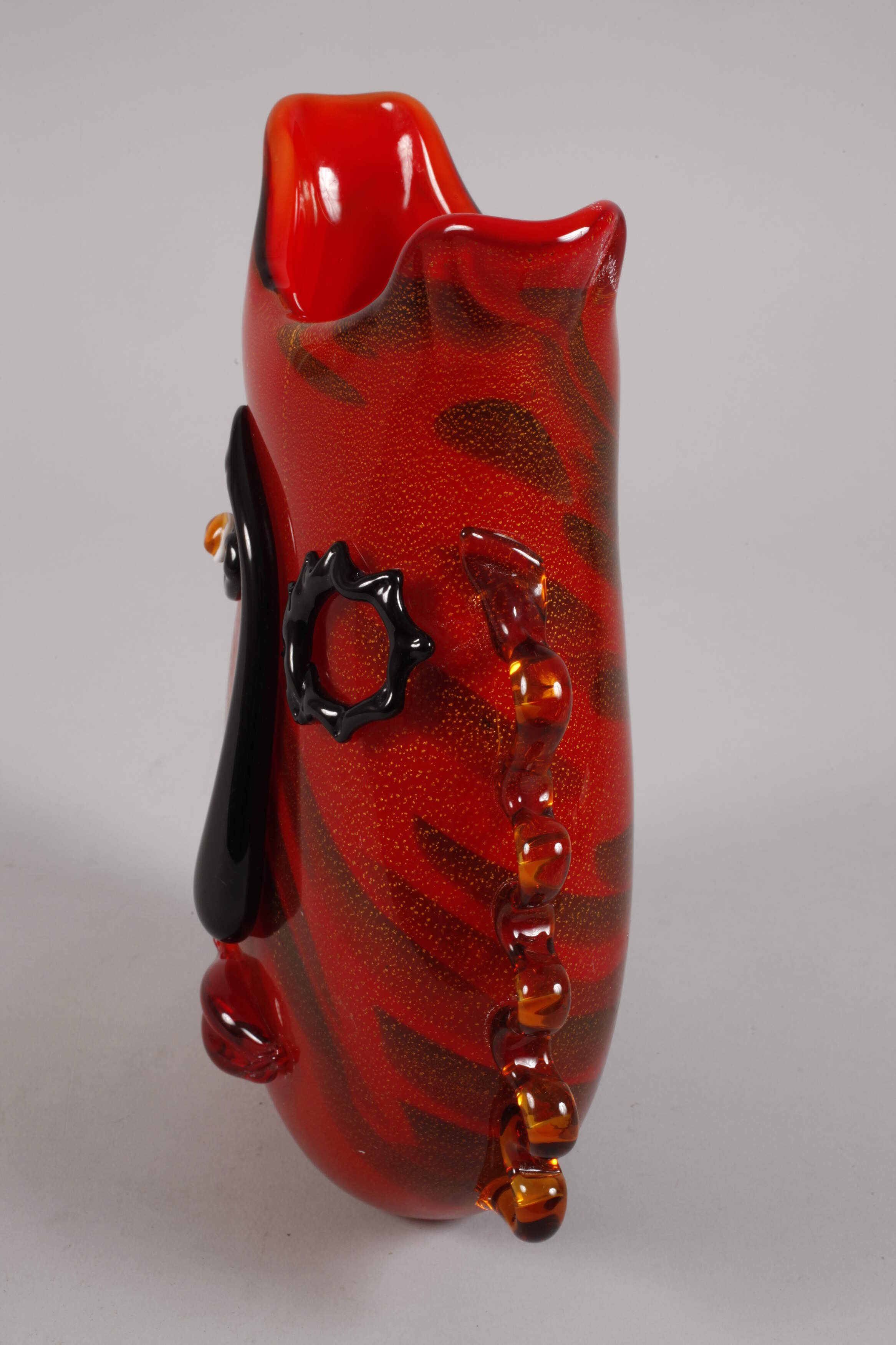 Gilde Glass Art Face Vase - Image 2 of 3