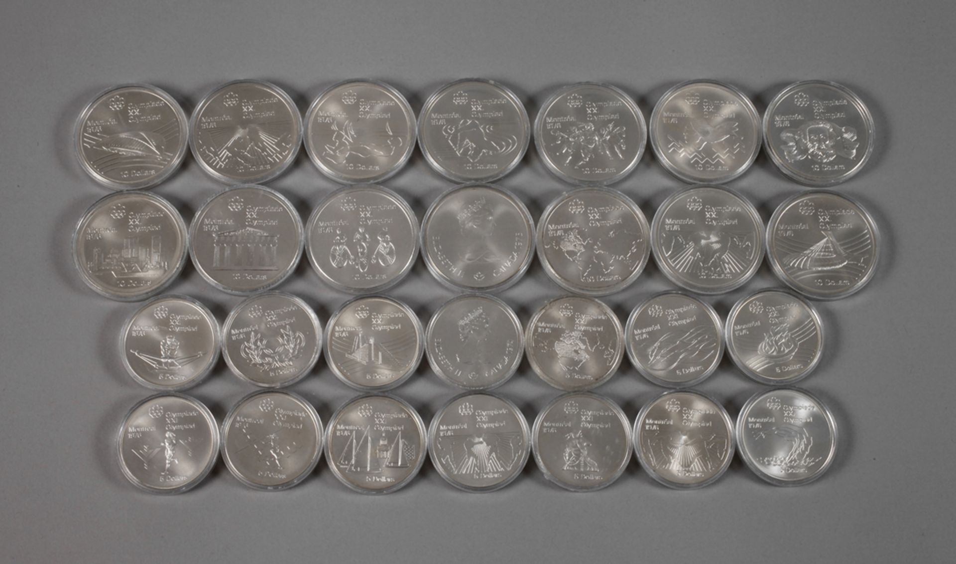 Convolute of silver coins Canada