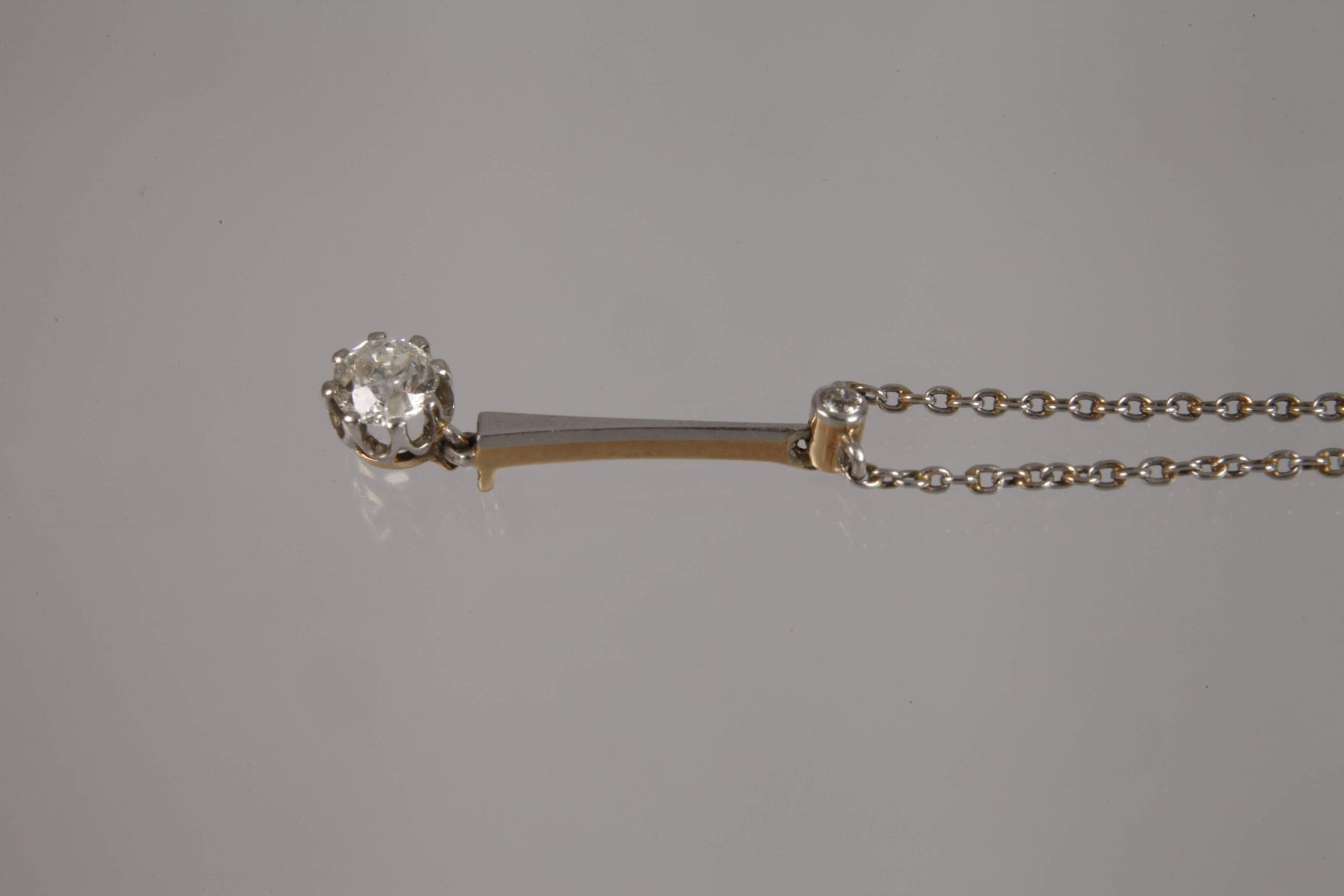 Art deco diamond necklace - Image 2 of 3