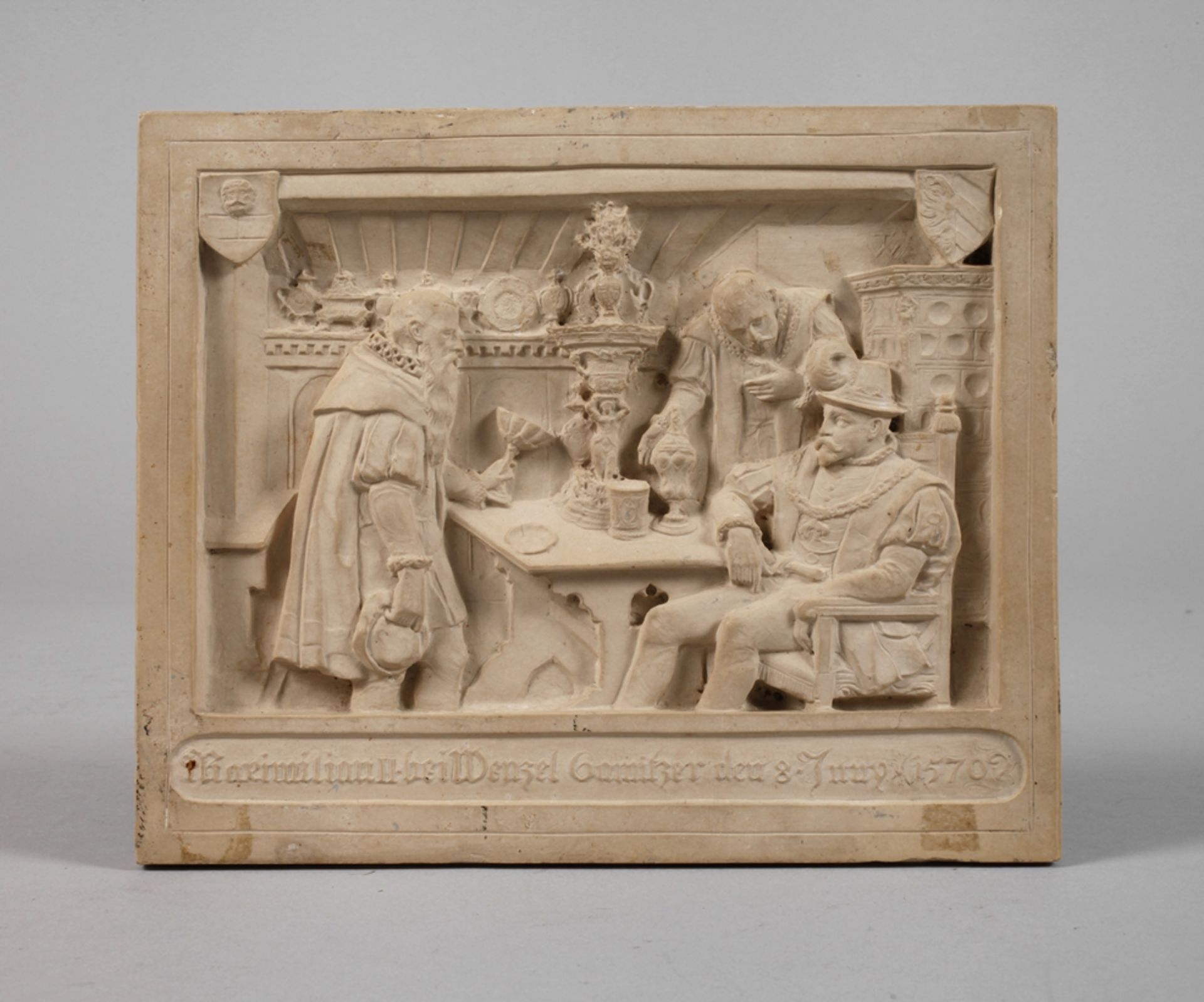 Historicising relief panel