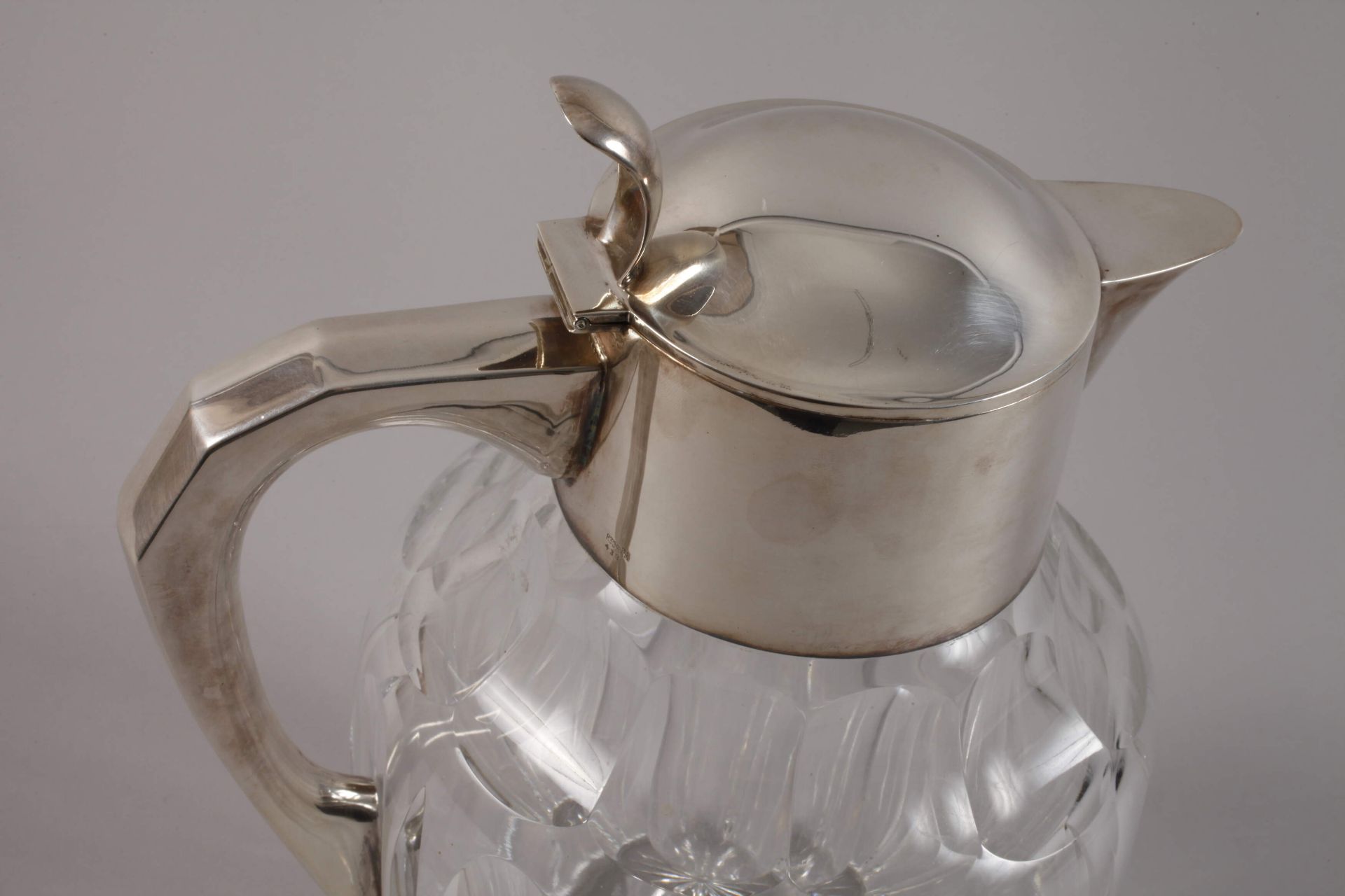 Large cooling jug with silver mounting - Image 2 of 5