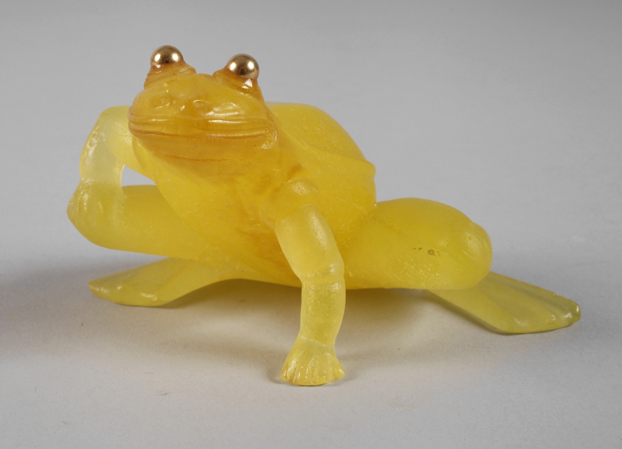 Daum Nancy Frog Pâte de Verre