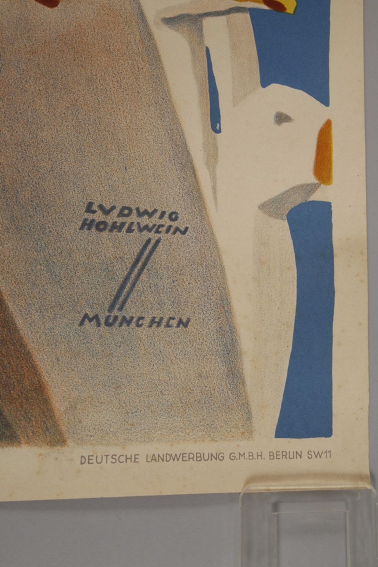 Exhibition poster Hohlwein - Image 3 of 3