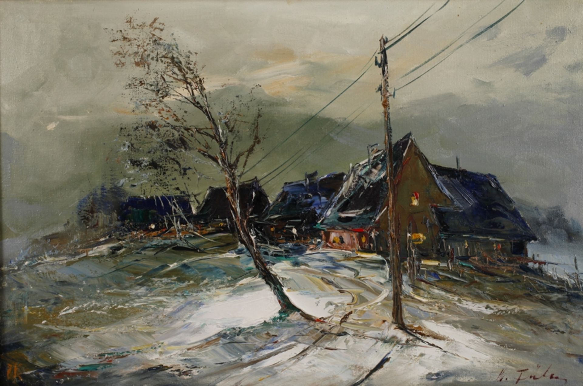 Manfred Feiler, "Winter im Obervogtland"