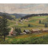 A. Melcher, Dorf im Gebirge