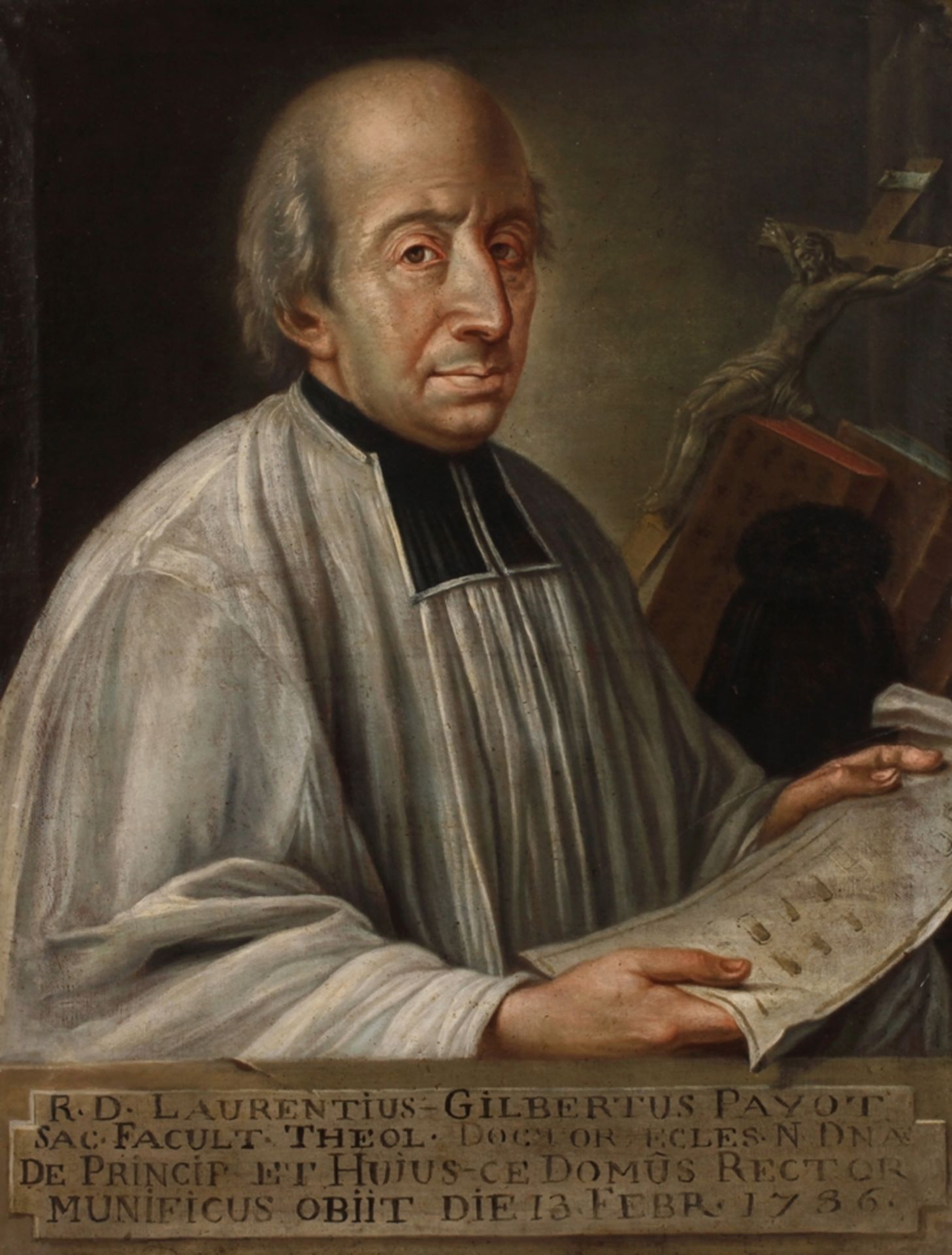Devotional portrait of Dr. Laurentius Gilbertus Payot