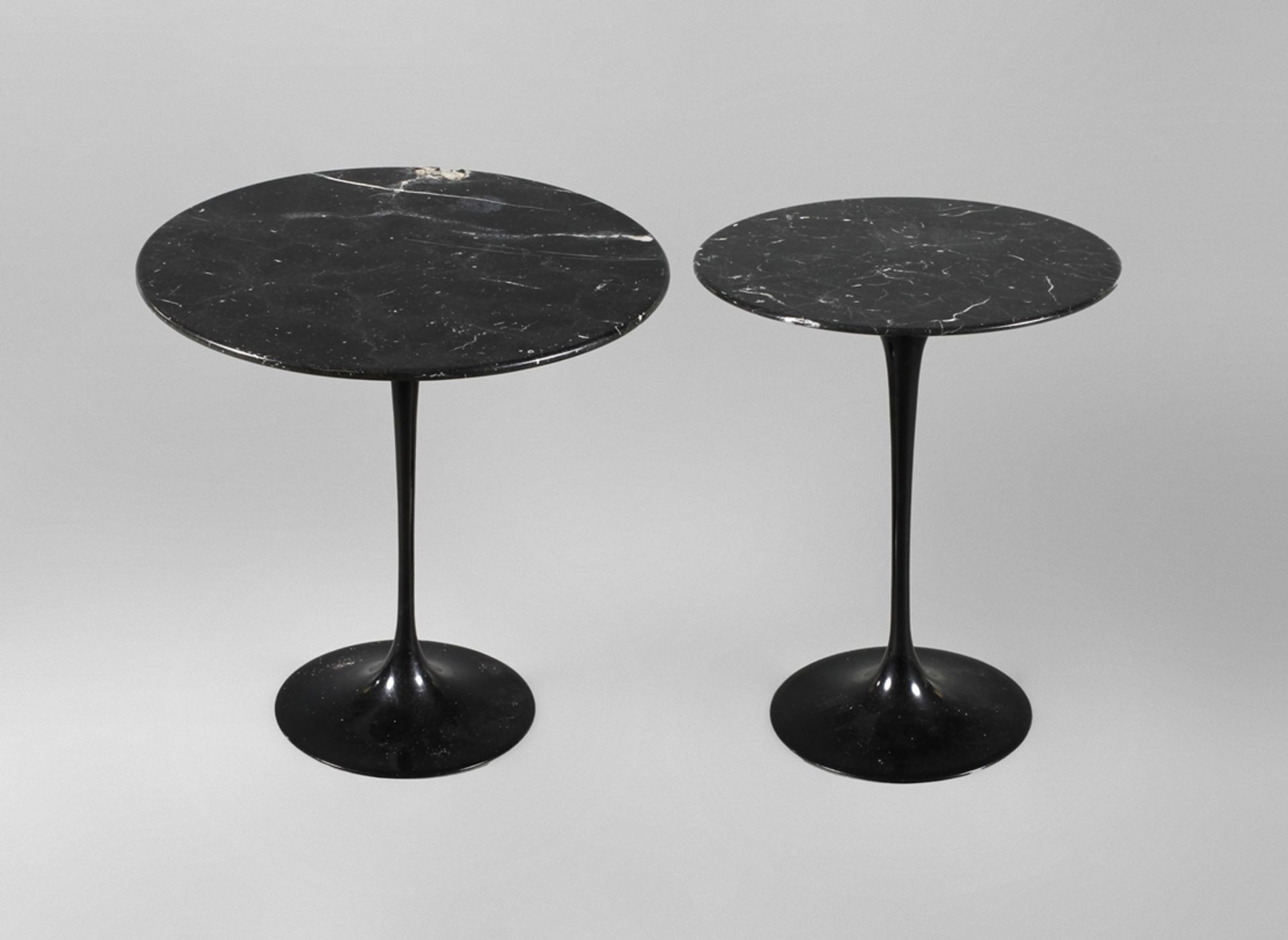 Two Tulip side tables