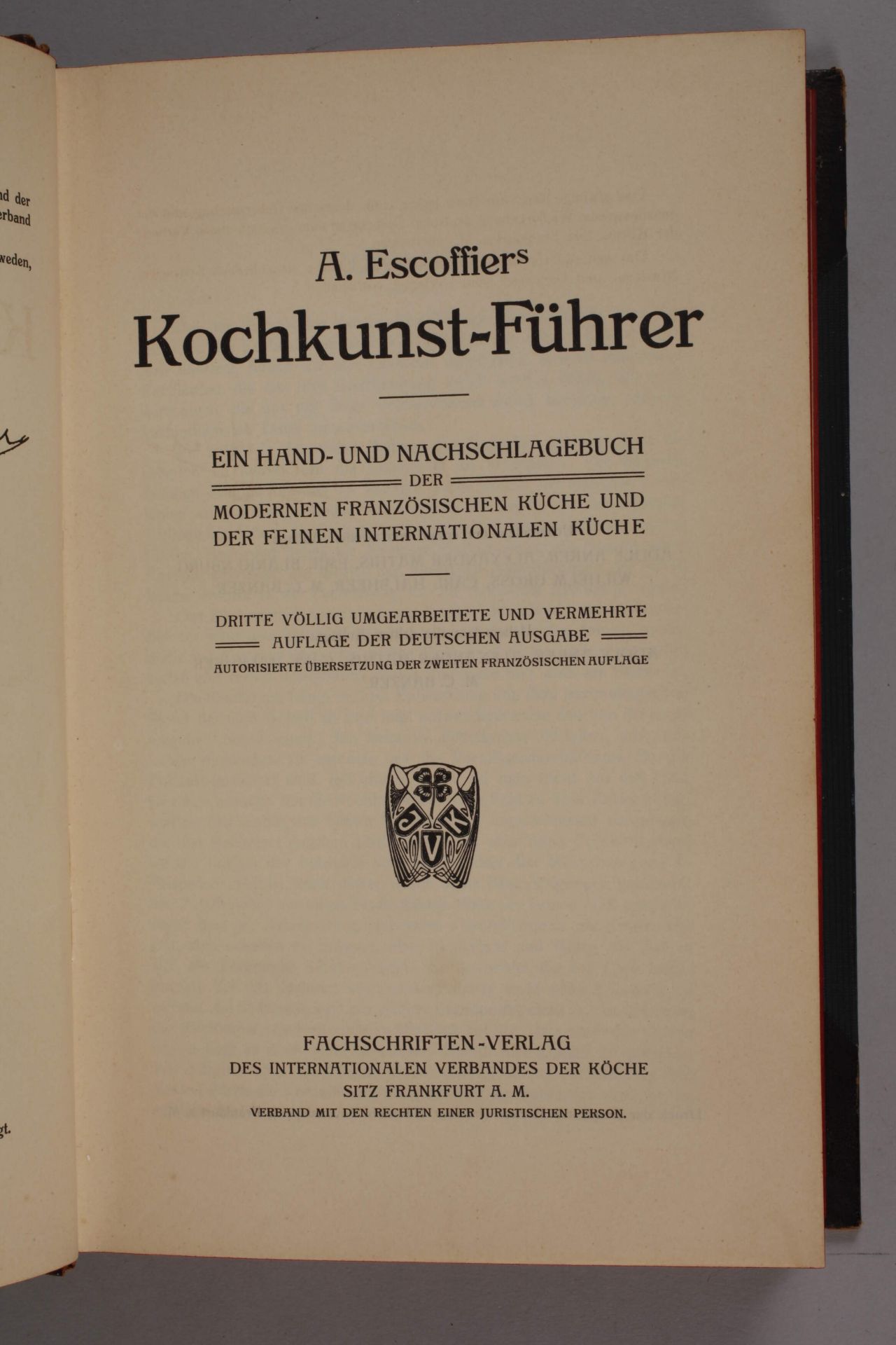 A. Escoffier's Kochkunst-Führer - Image 2 of 4