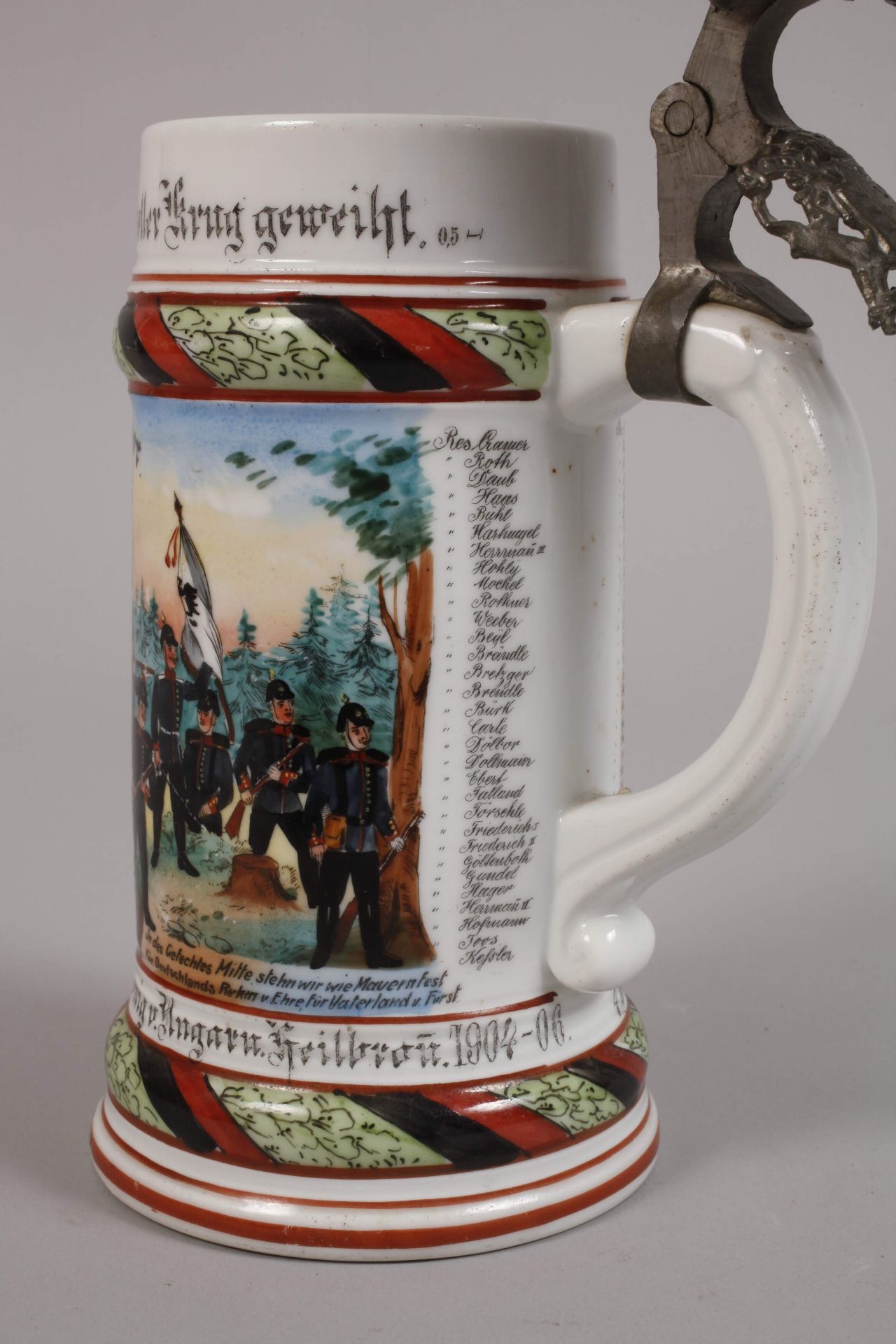 Reservist mug Infantry Regiment 122 Heilbronn - Image 4 of 6