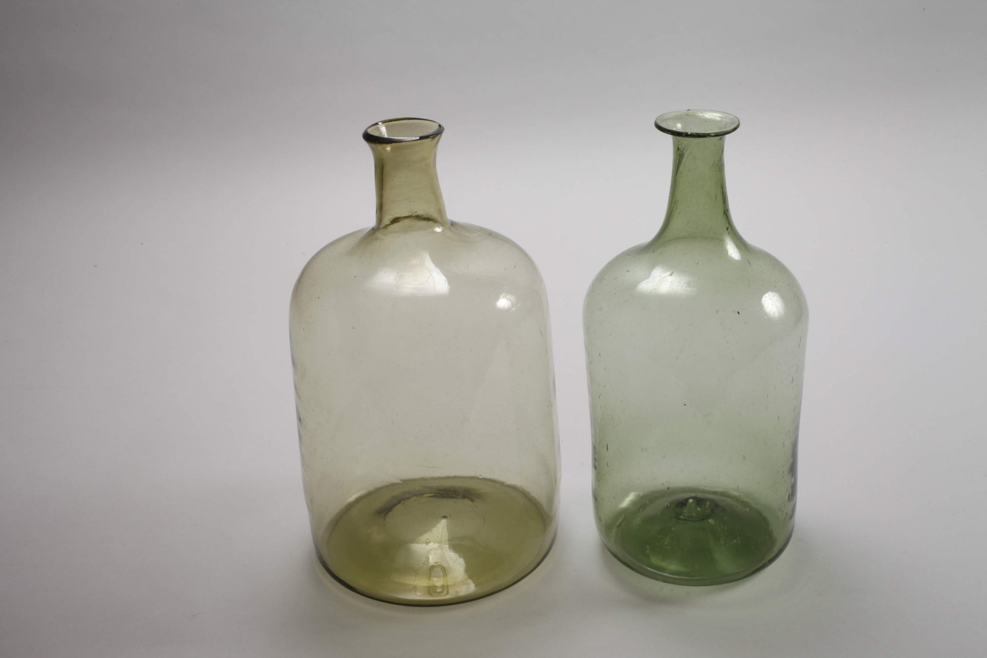 Nine historical glass bottles - Image 4 of 5