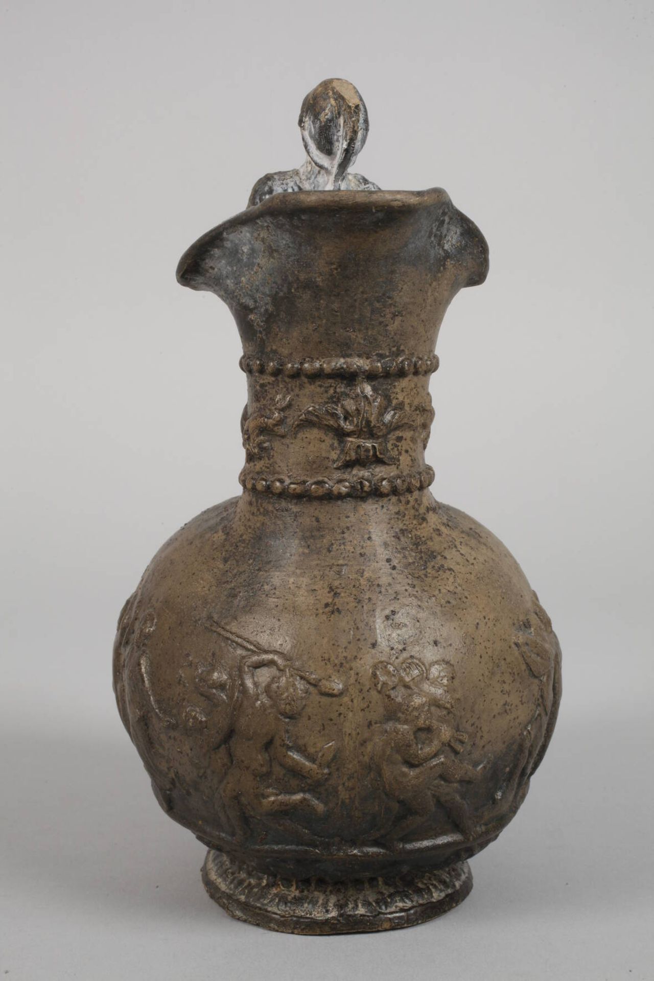 Antique reception of a Greek Oinochoe jug - Image 3 of 6