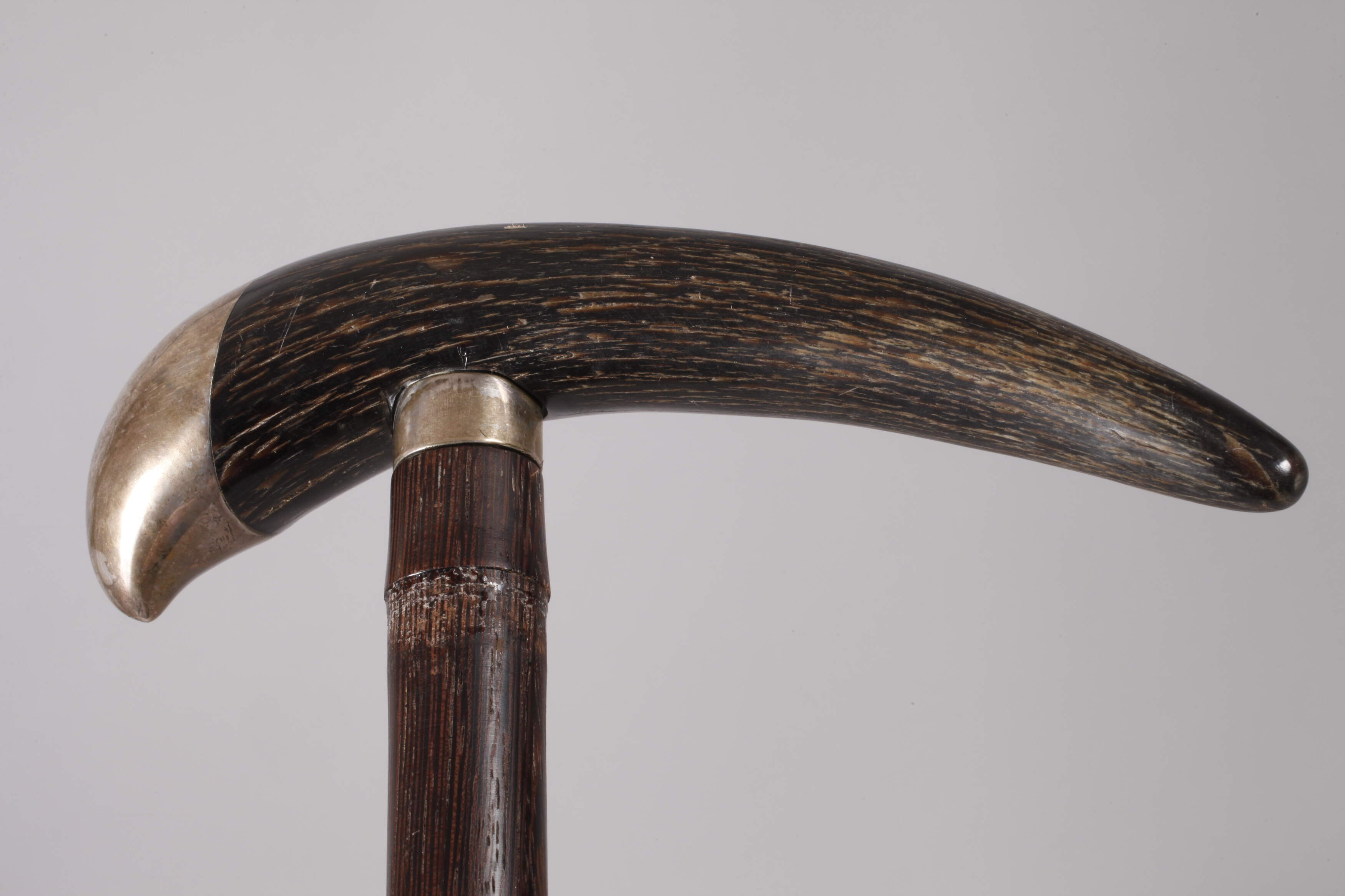 Walking stick horn - Image 3 of 4