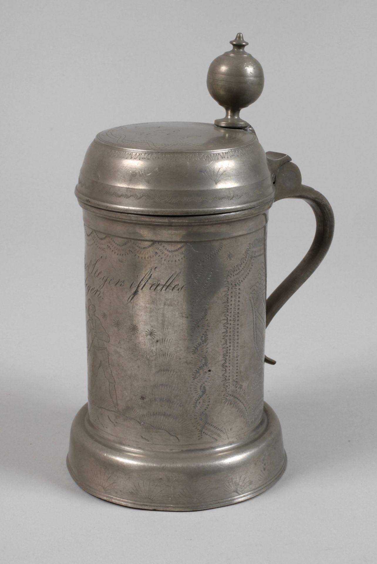 Pewter roller jug Saxony