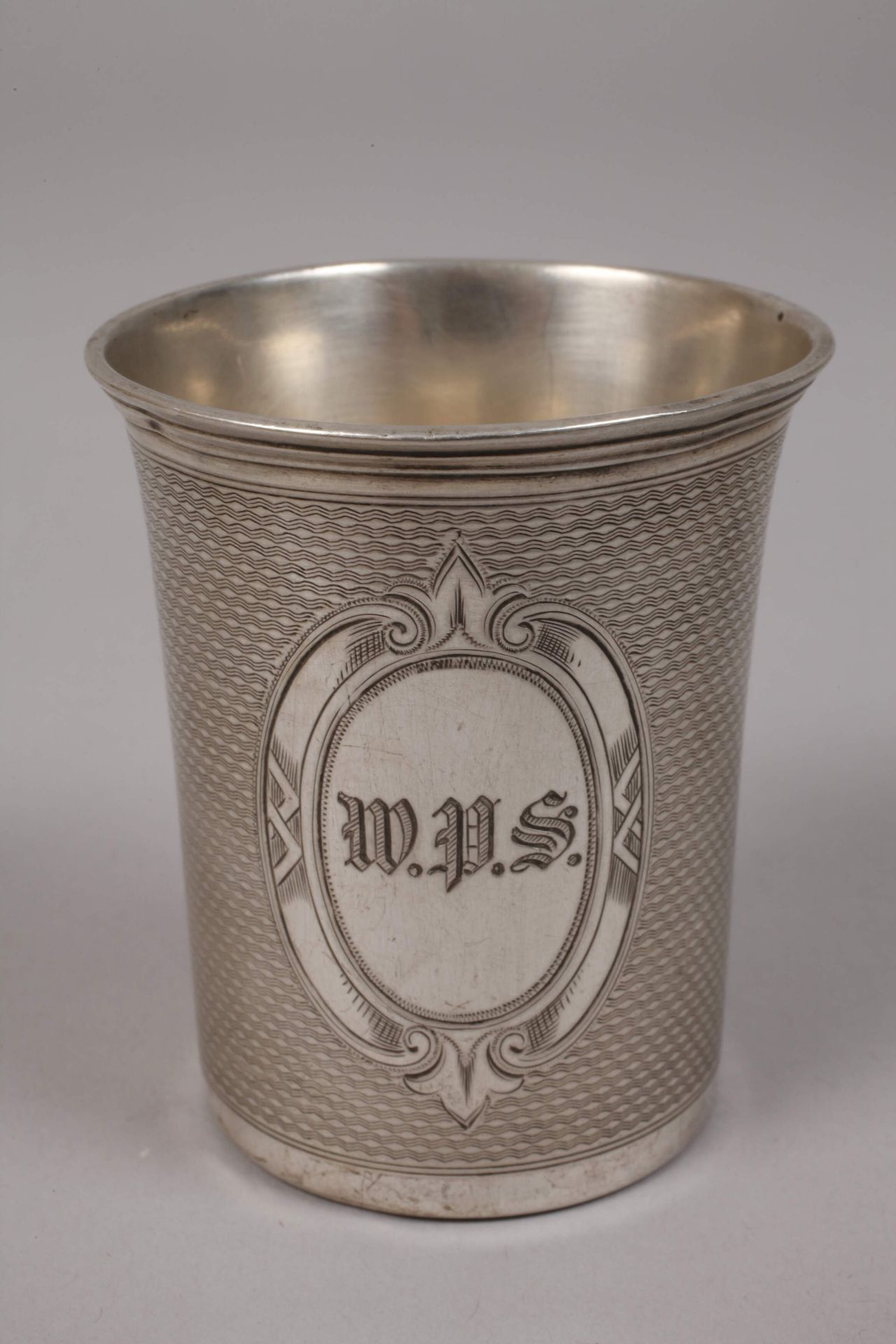 Three silver cups - Image 2 of 8