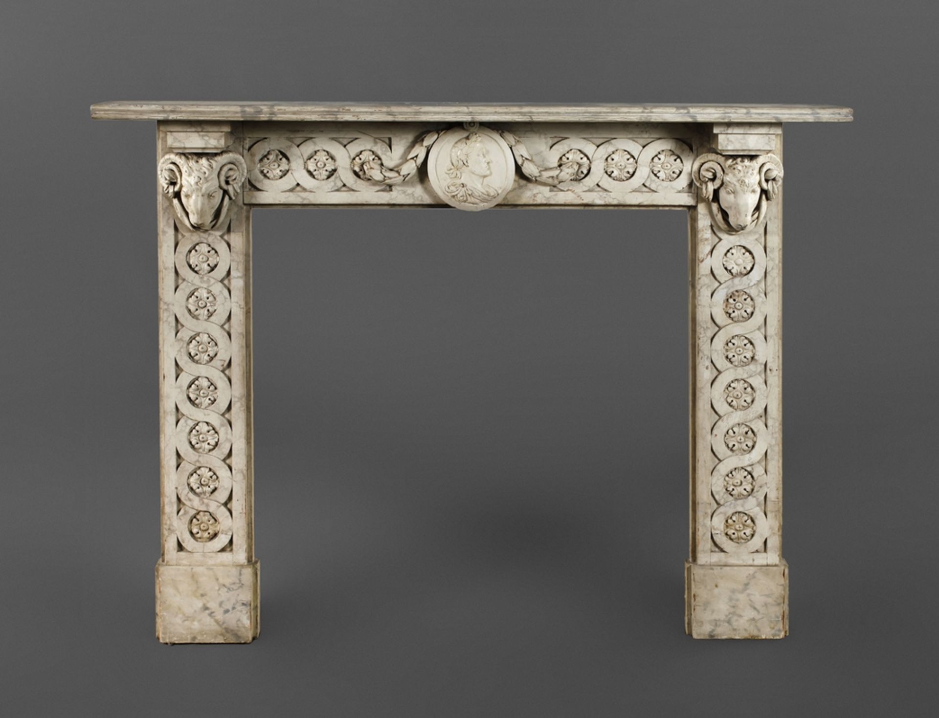 Classical fireplace surround