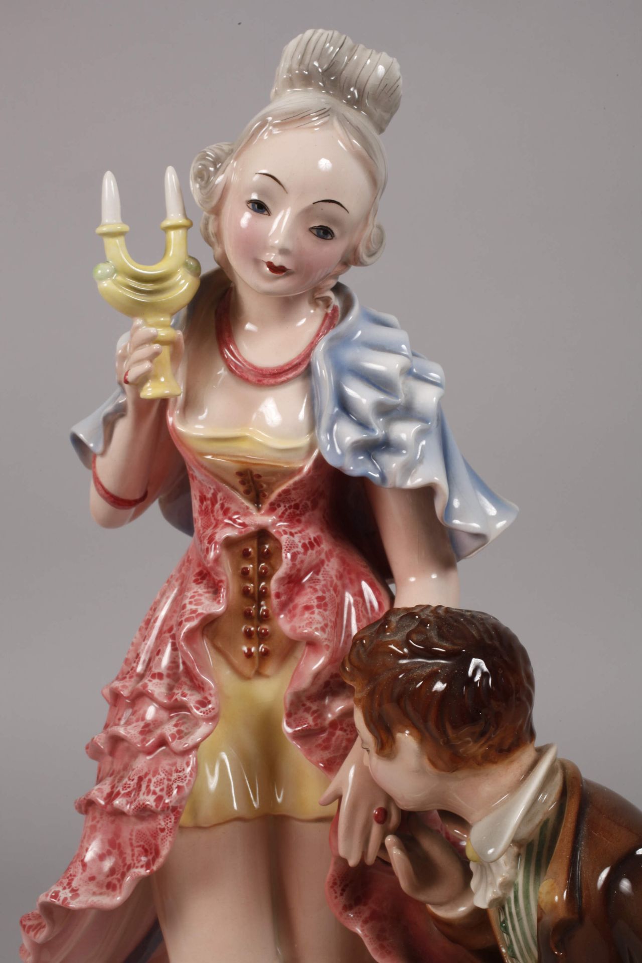 Goldscheid figurine "The kiss on the hand" - Image 2 of 6