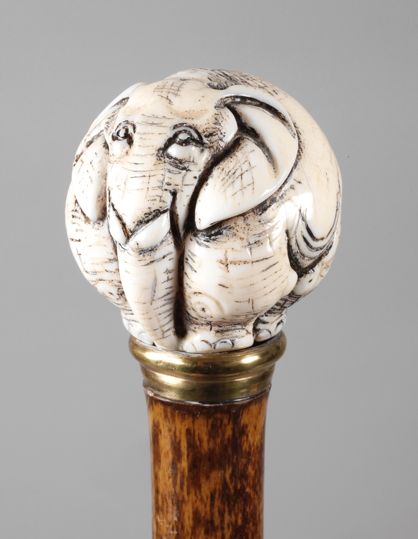 Ivory walking stick