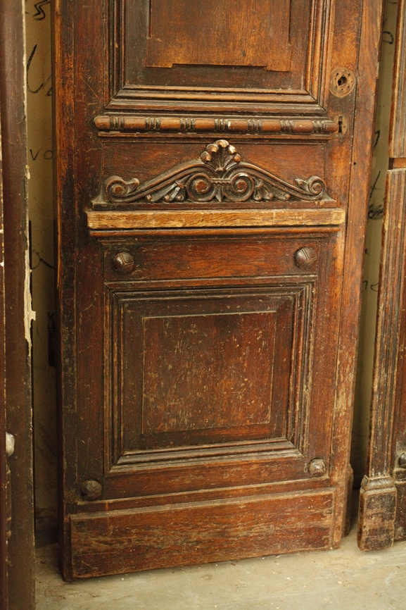 Pair of Historicist salon doors - Image 12 of 15