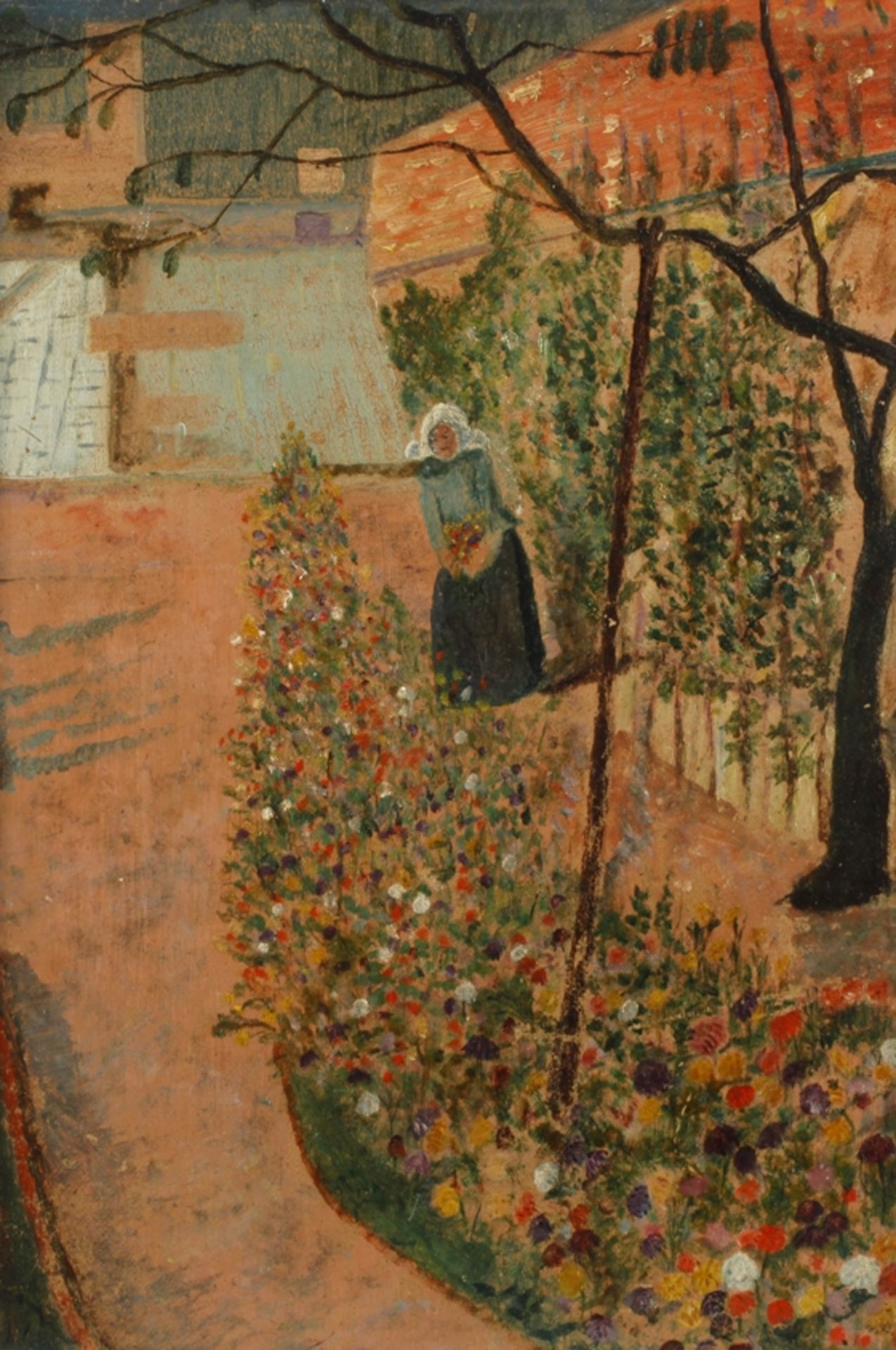 Woman in the garden