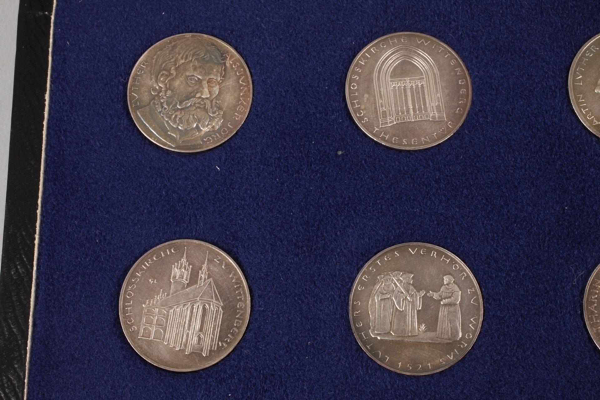 Set of silver medals Luther - Image 2 of 5