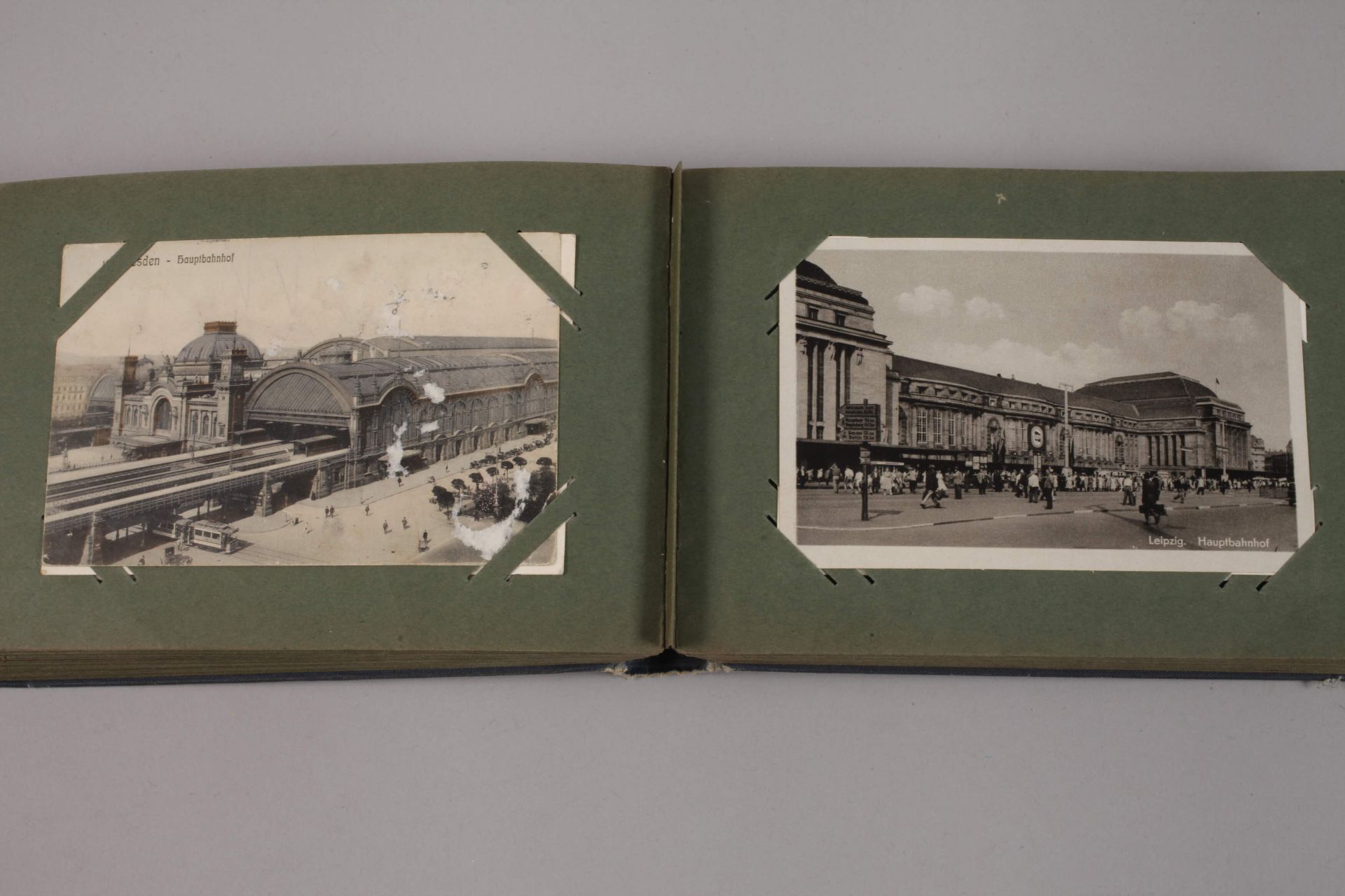 Picture postcard album railway stations - Image 6 of 9