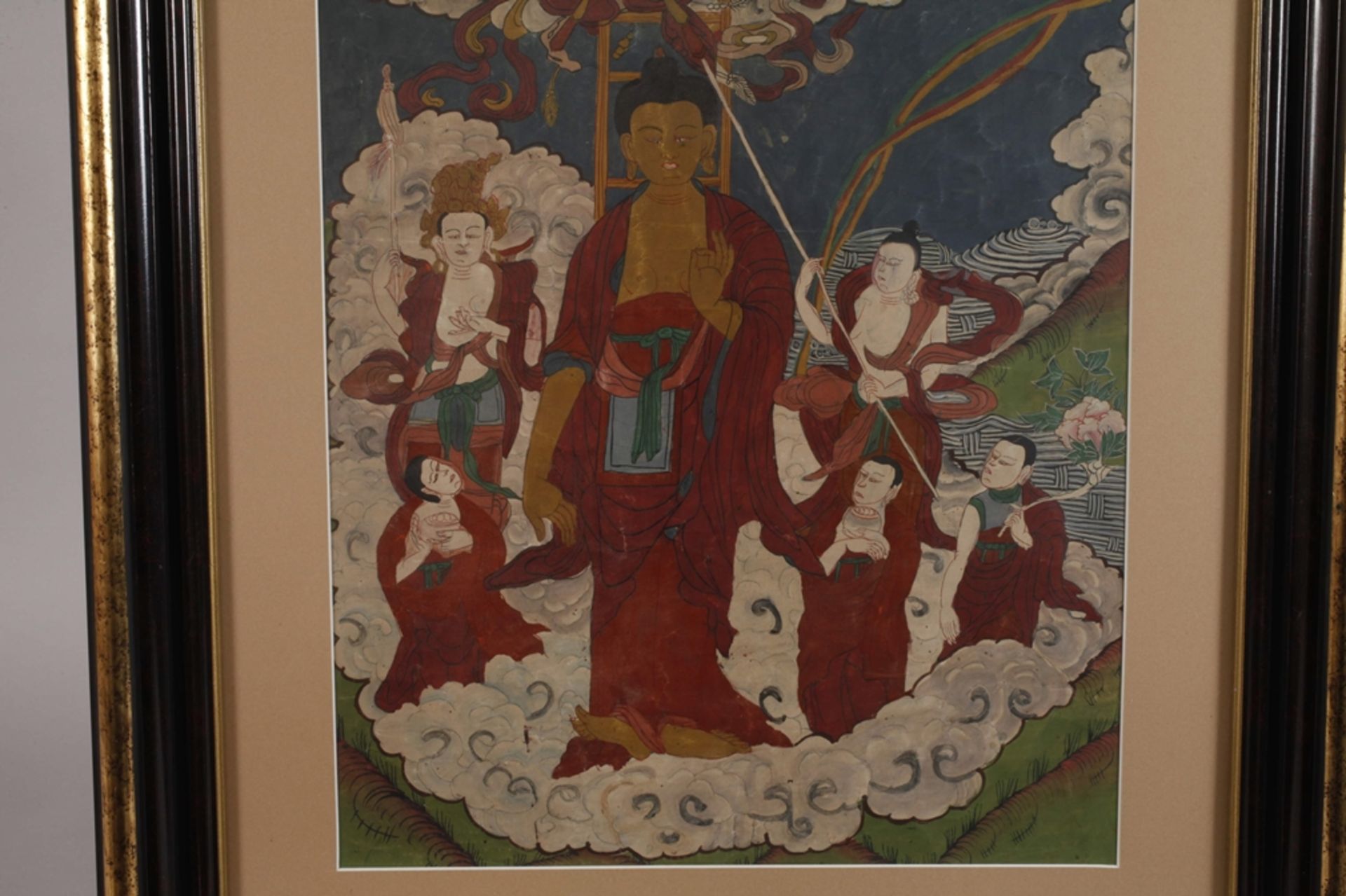 Thangka Stehender Buddha Shakyamuni - Bild 4 aus 4