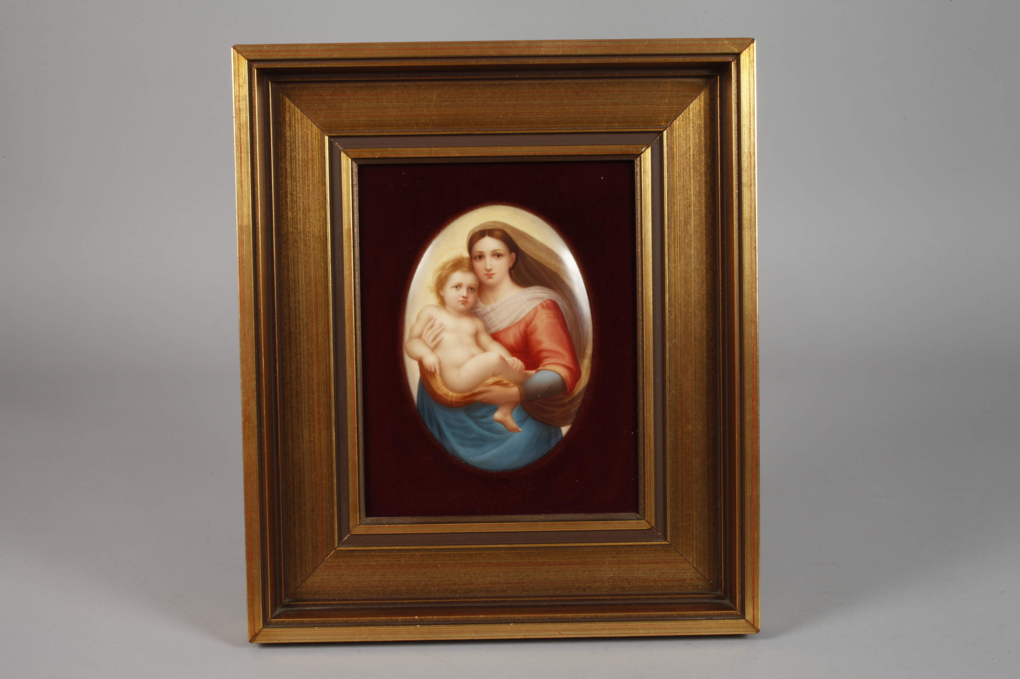 KPM Berlin Bildplatte "Sixtinische Madonna" - Image 2 of 5