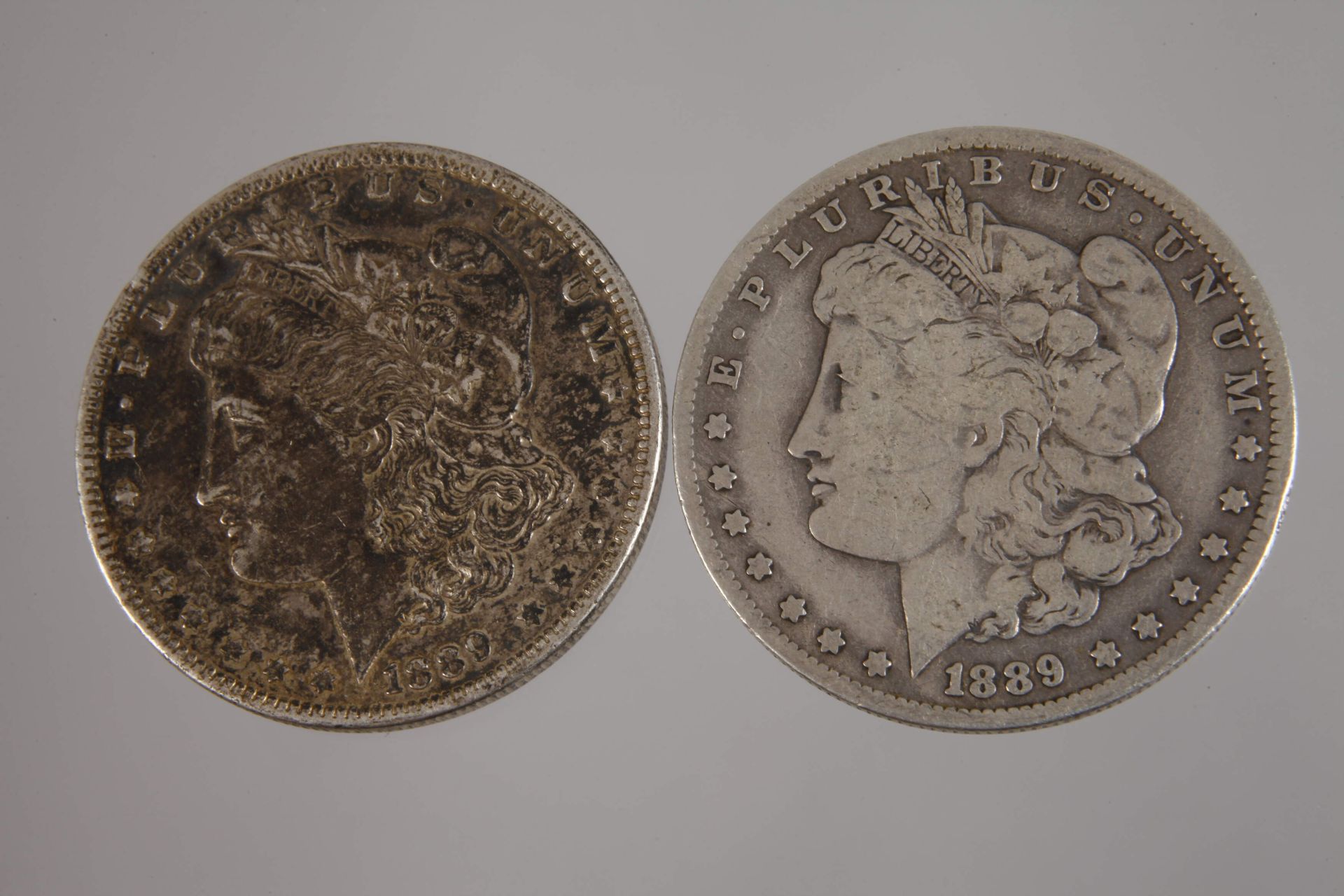 Zwei Silbermünzen USA - Image 2 of 3