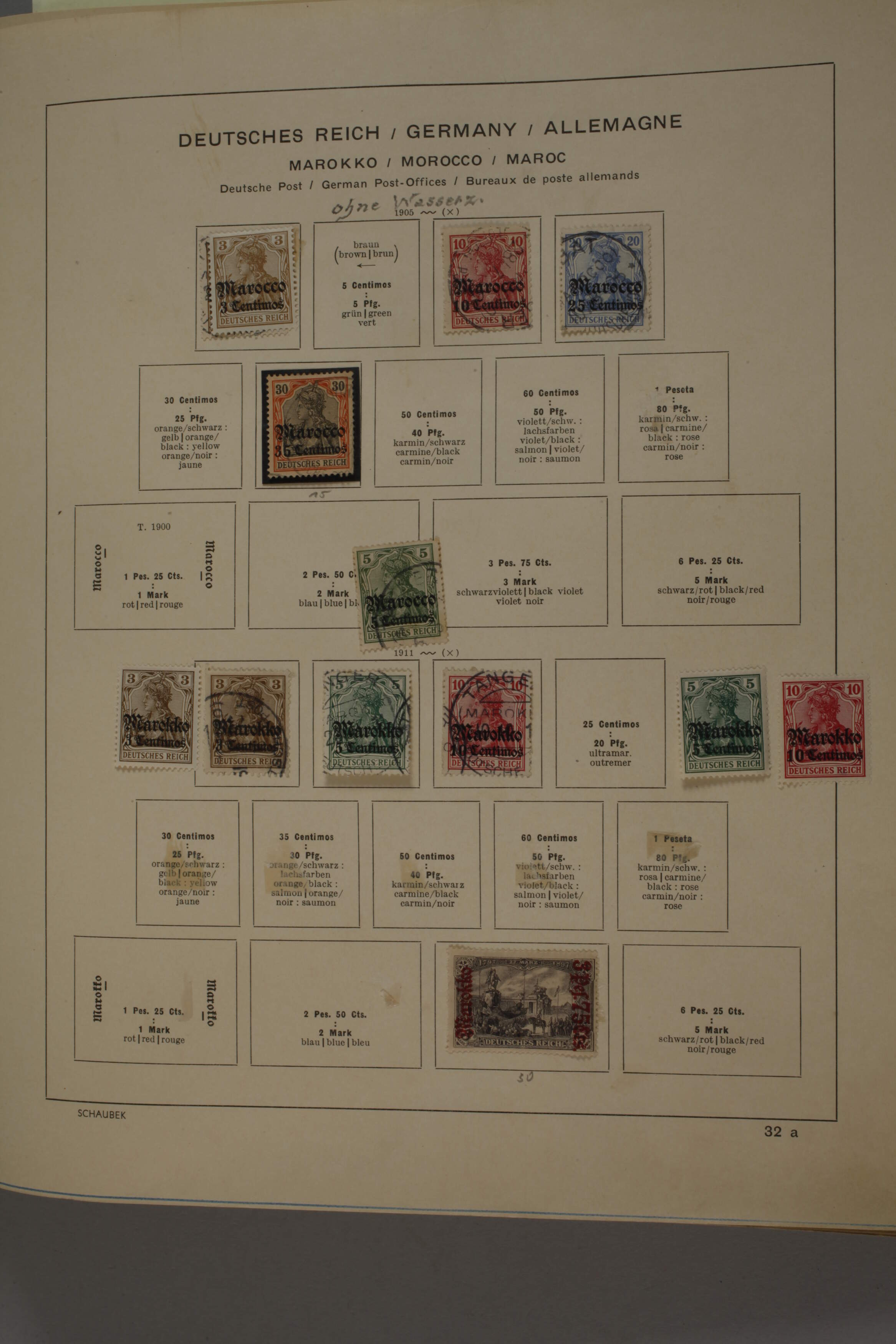 Briefmarkensammlung Deutsche Kolonien - Image 2 of 12