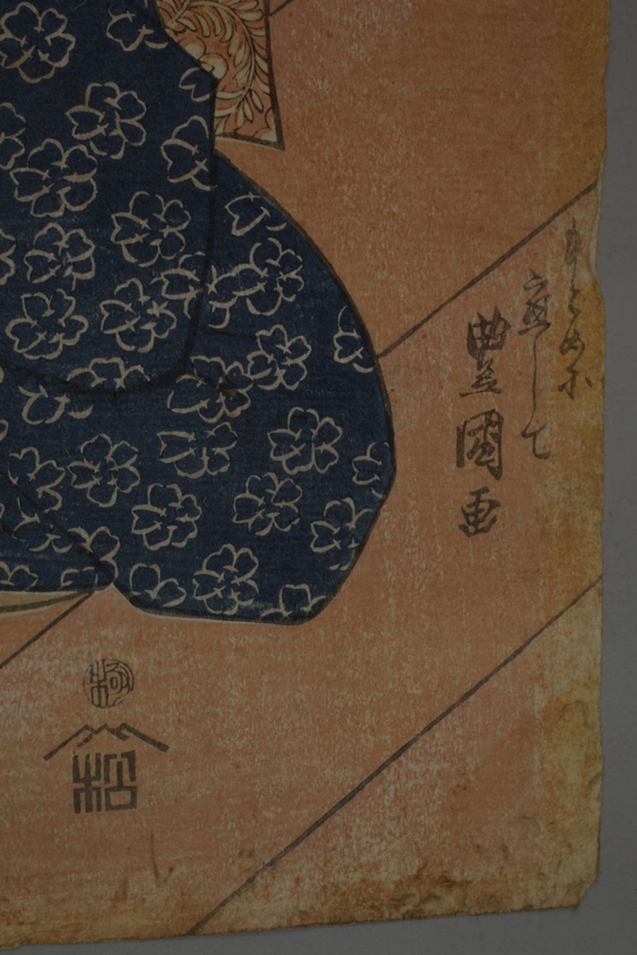 Farbholzschnitt Utagawa Toyokuni - Image 3 of 5