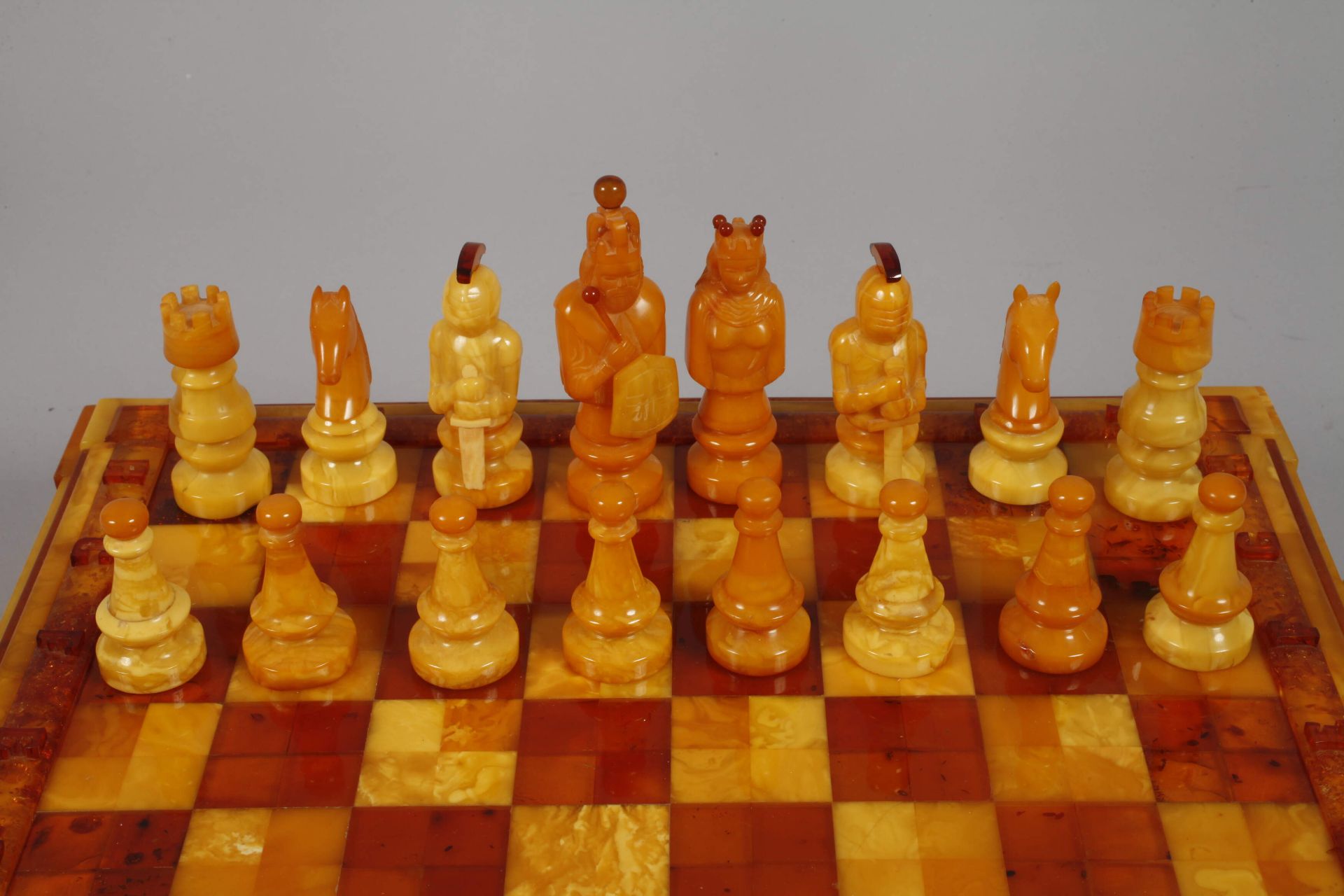 Schachspiel Bernstein - Image 2 of 6