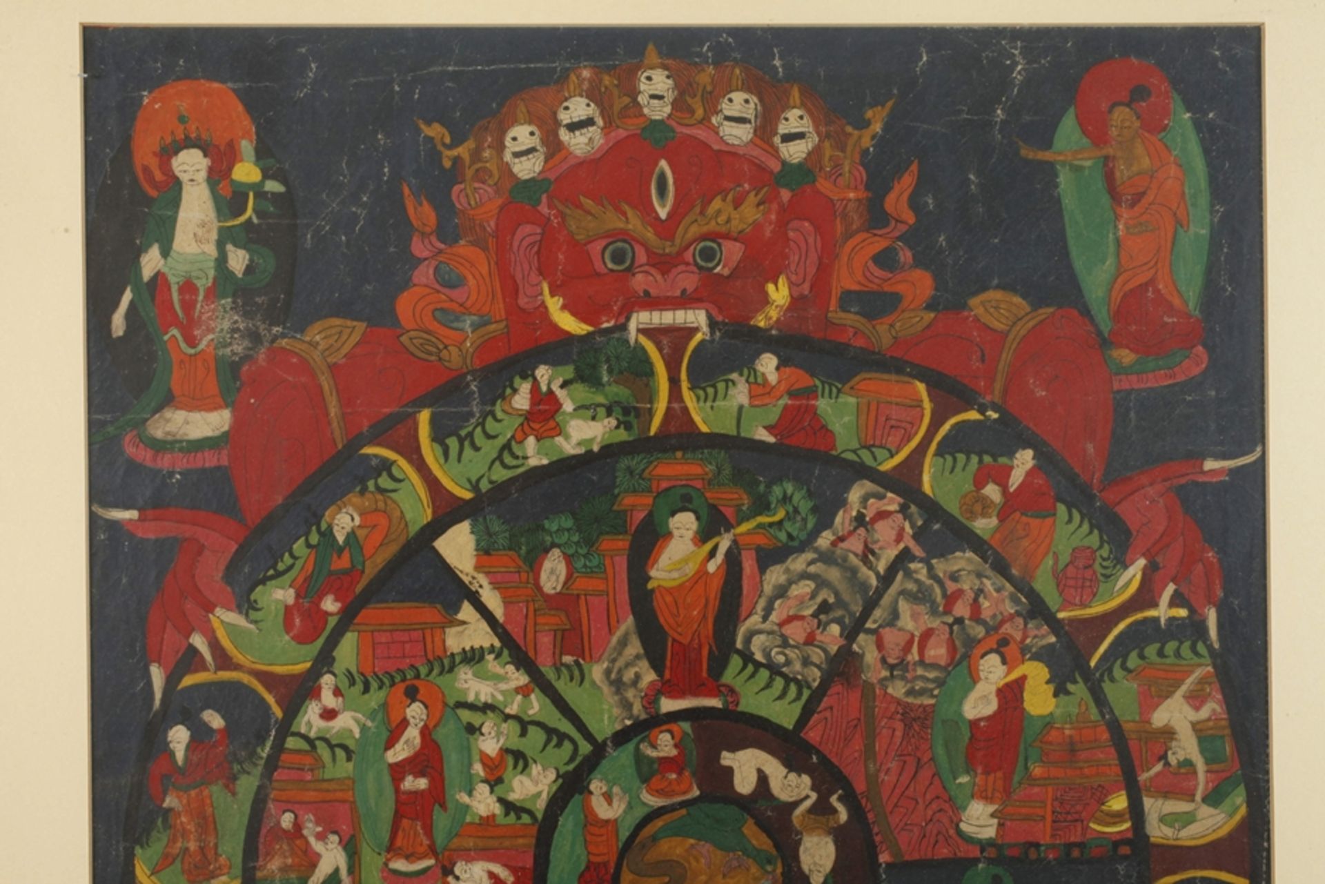 Samsara Thangka  - Bild 3 aus 4