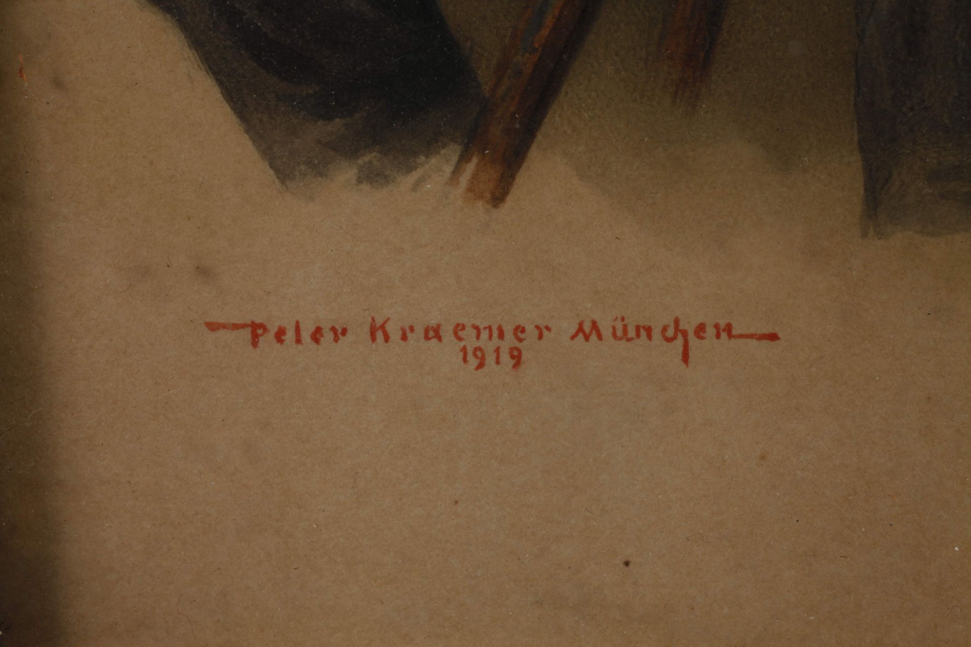 Peter Kraemer II, Wirtshausszene - Image 4 of 5