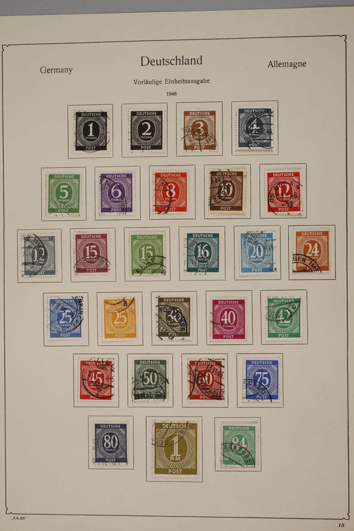 Stamp collection SBZ and DDR - Image 9 of 11