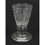 Barockes Glas aus Adelsbesitz