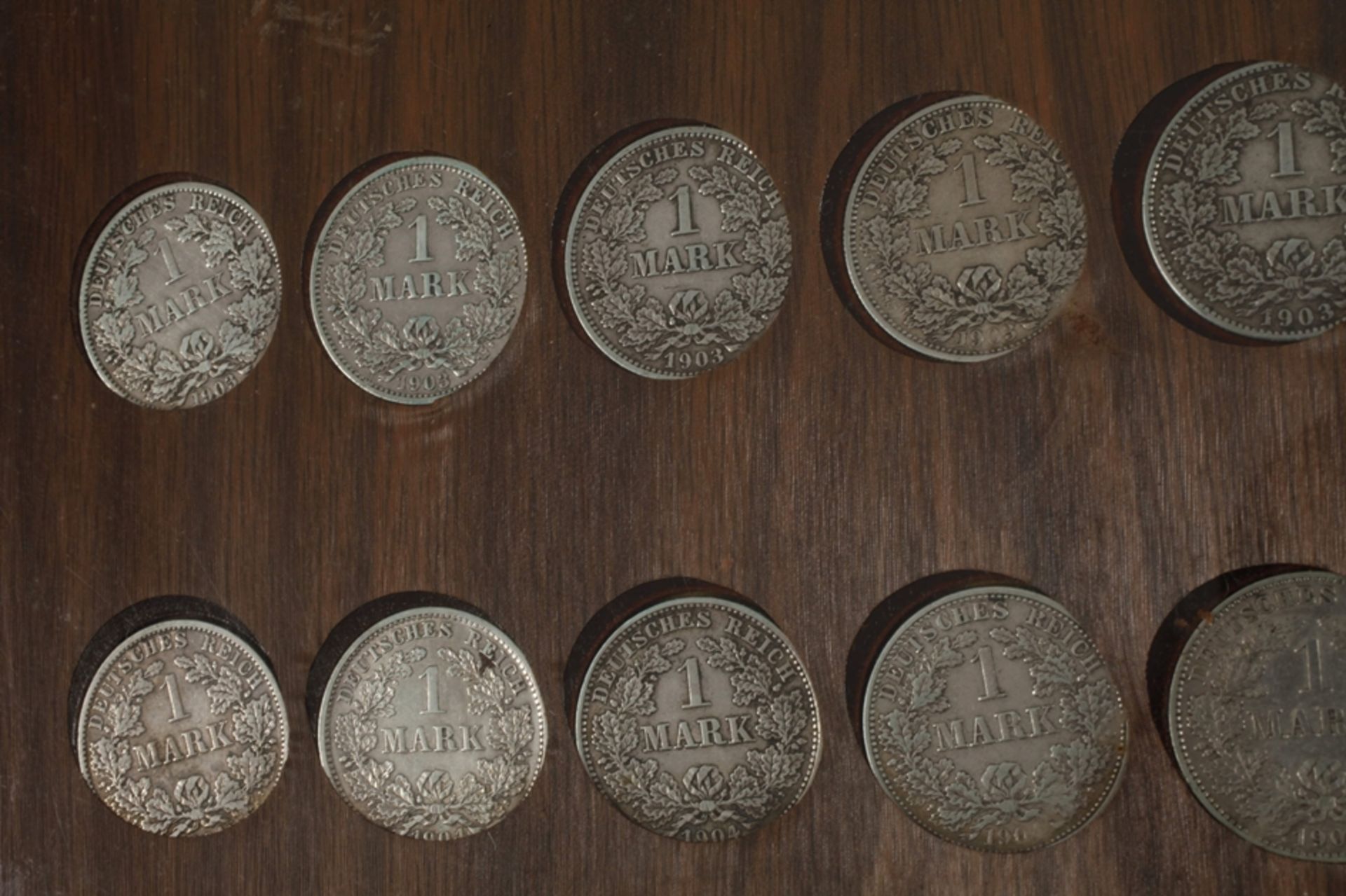 Konvolut Silbermünzen Kaiserreich - Image 4 of 4