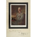 Autograph Kaiser Wilhelm II.