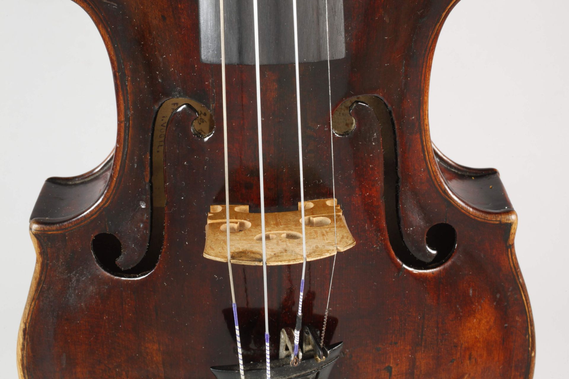 Violine Johann Gottfried Hamm - Image 5 of 10