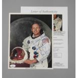 Neil Armstrong, Foto mit Autograph