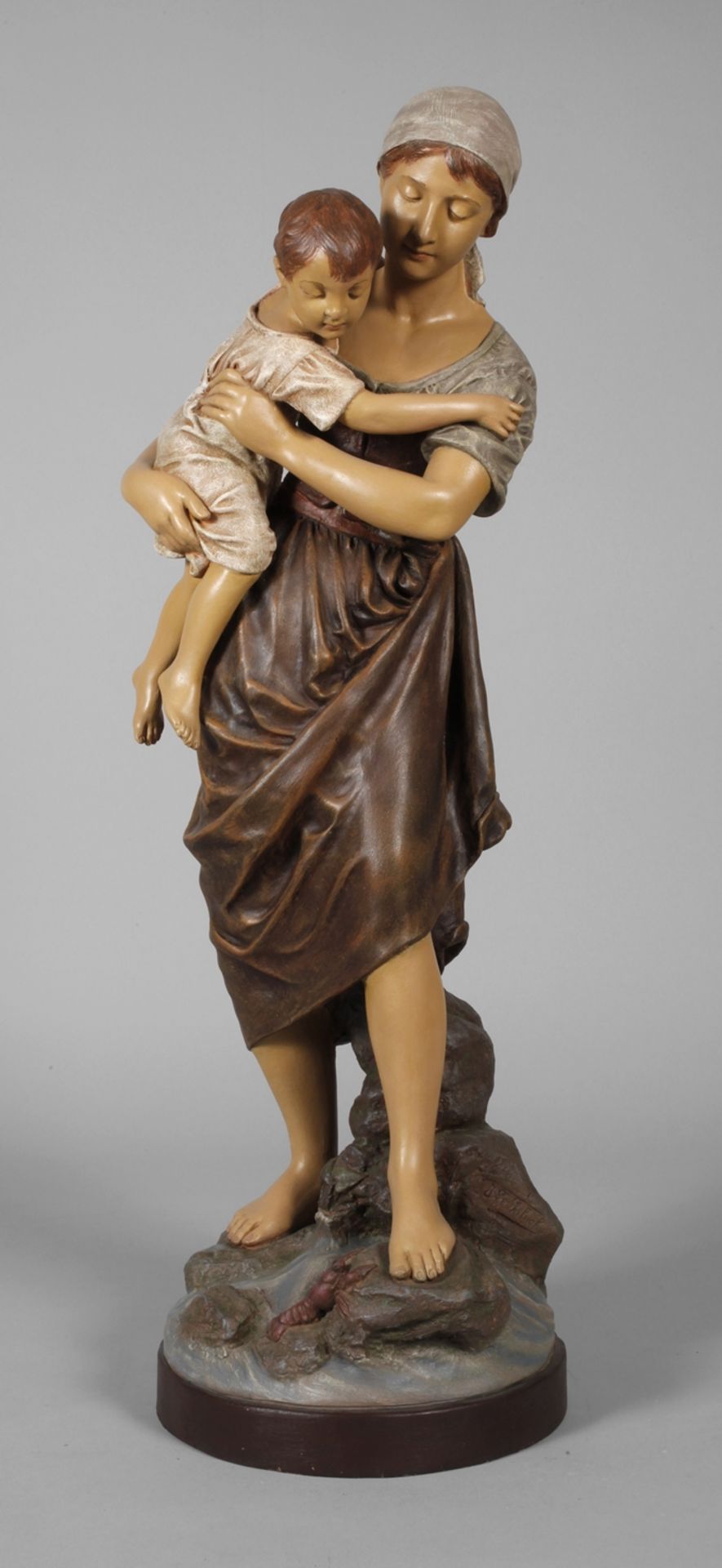 Joseph le Guluche, Fischerin mit Kind