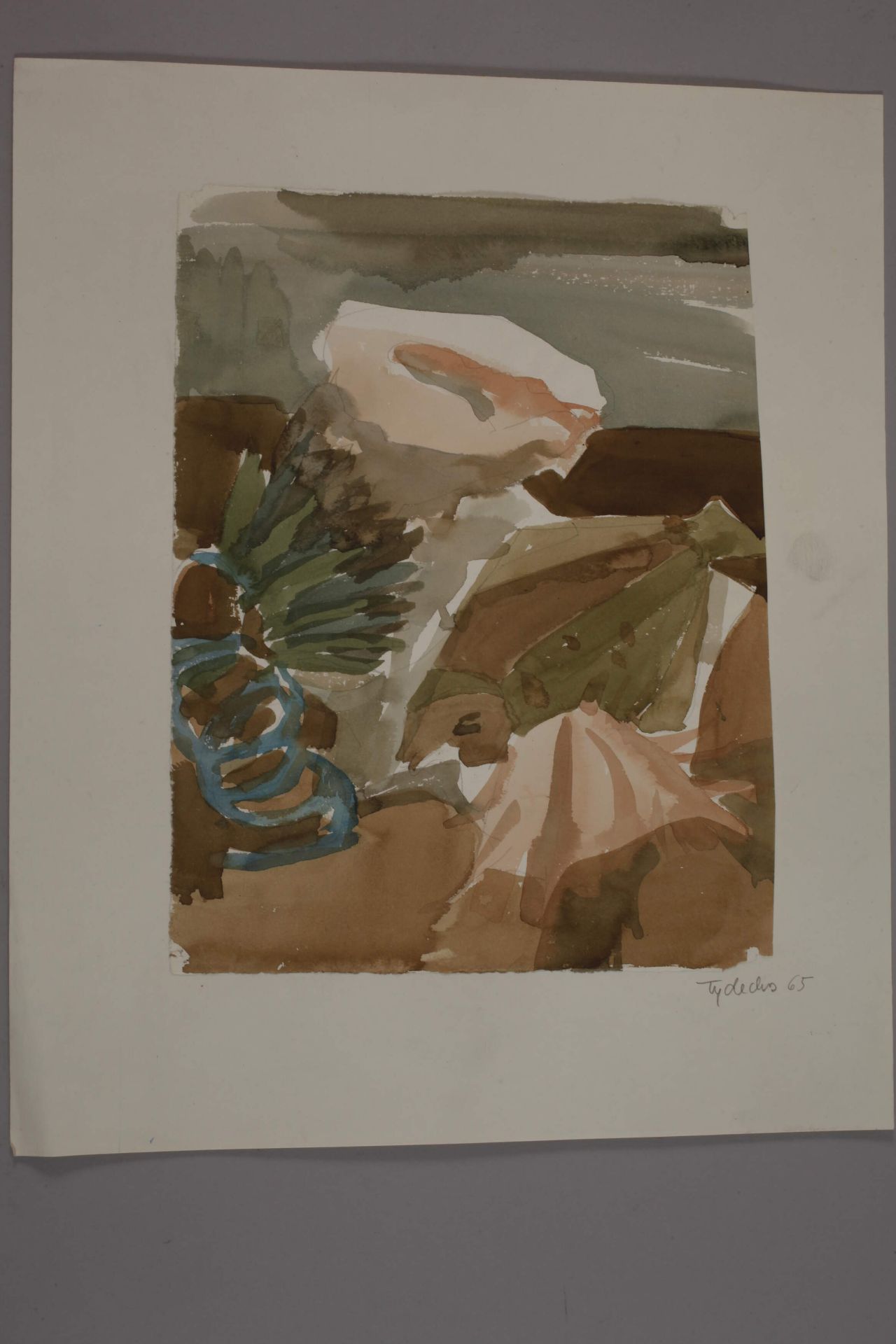 Hans-Jochen Tydecks, Konvolut Arbeiten auf Papier - Image 6 of 9