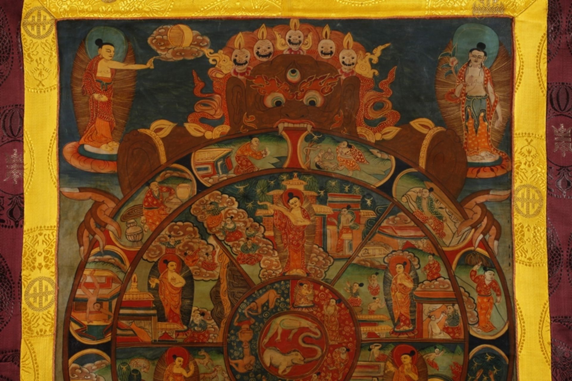 Thangka Samsara - Image 3 of 5