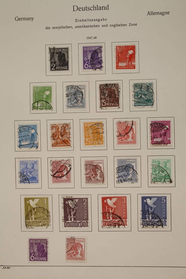 Stamp collection SBZ and DDR - Image 8 of 11