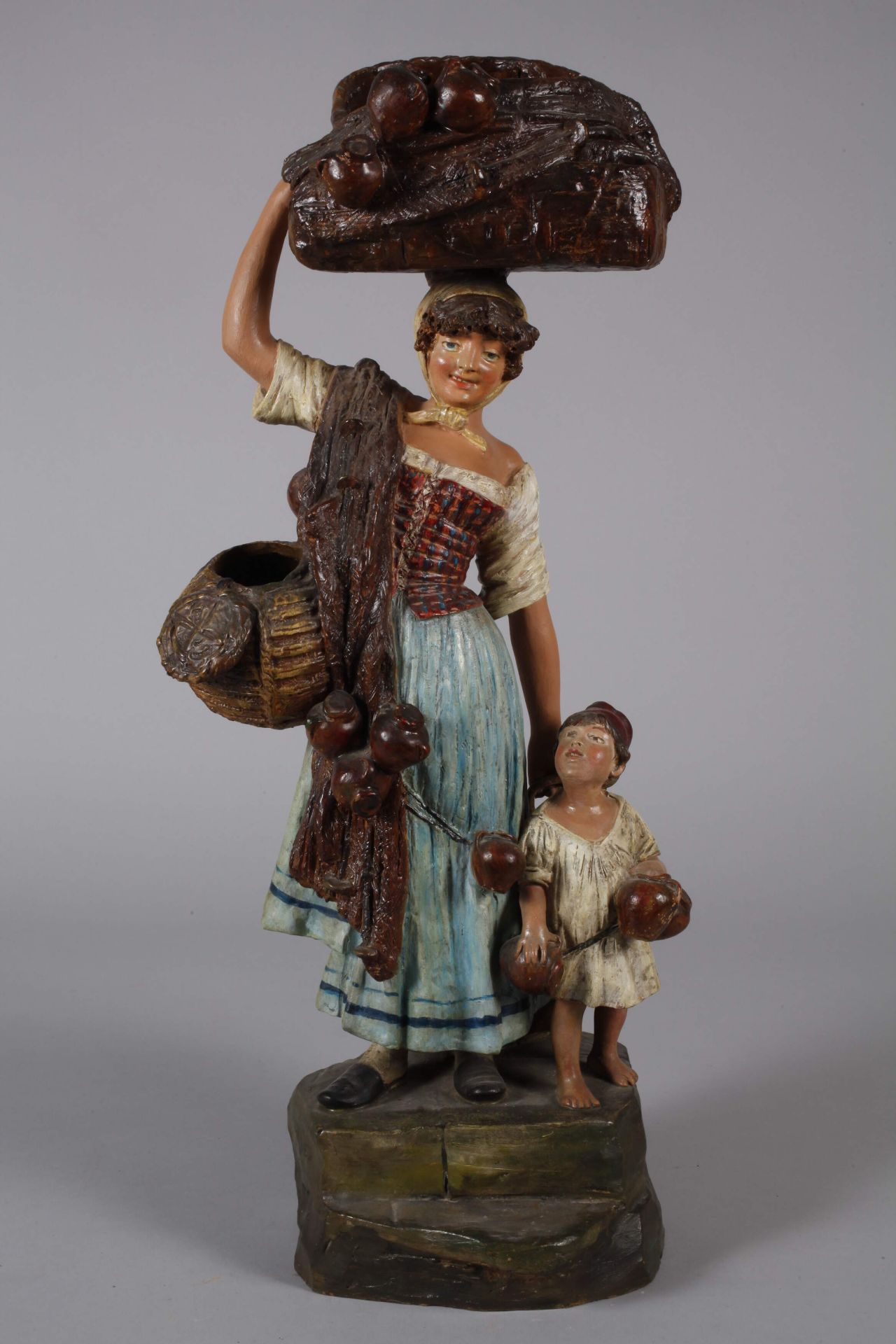 Neapolitanische Marktfrau mit Kind - Bild 2 aus 7