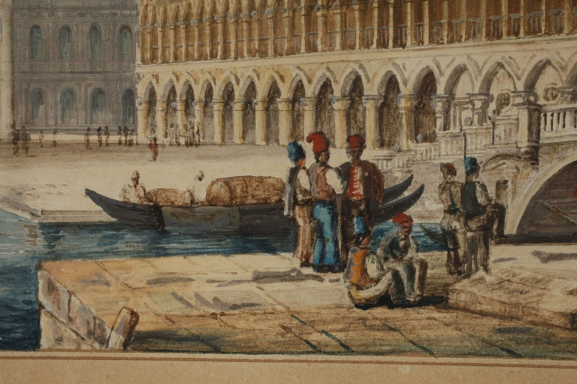 Paar Darstellungen von Venedig - Image 5 of 5