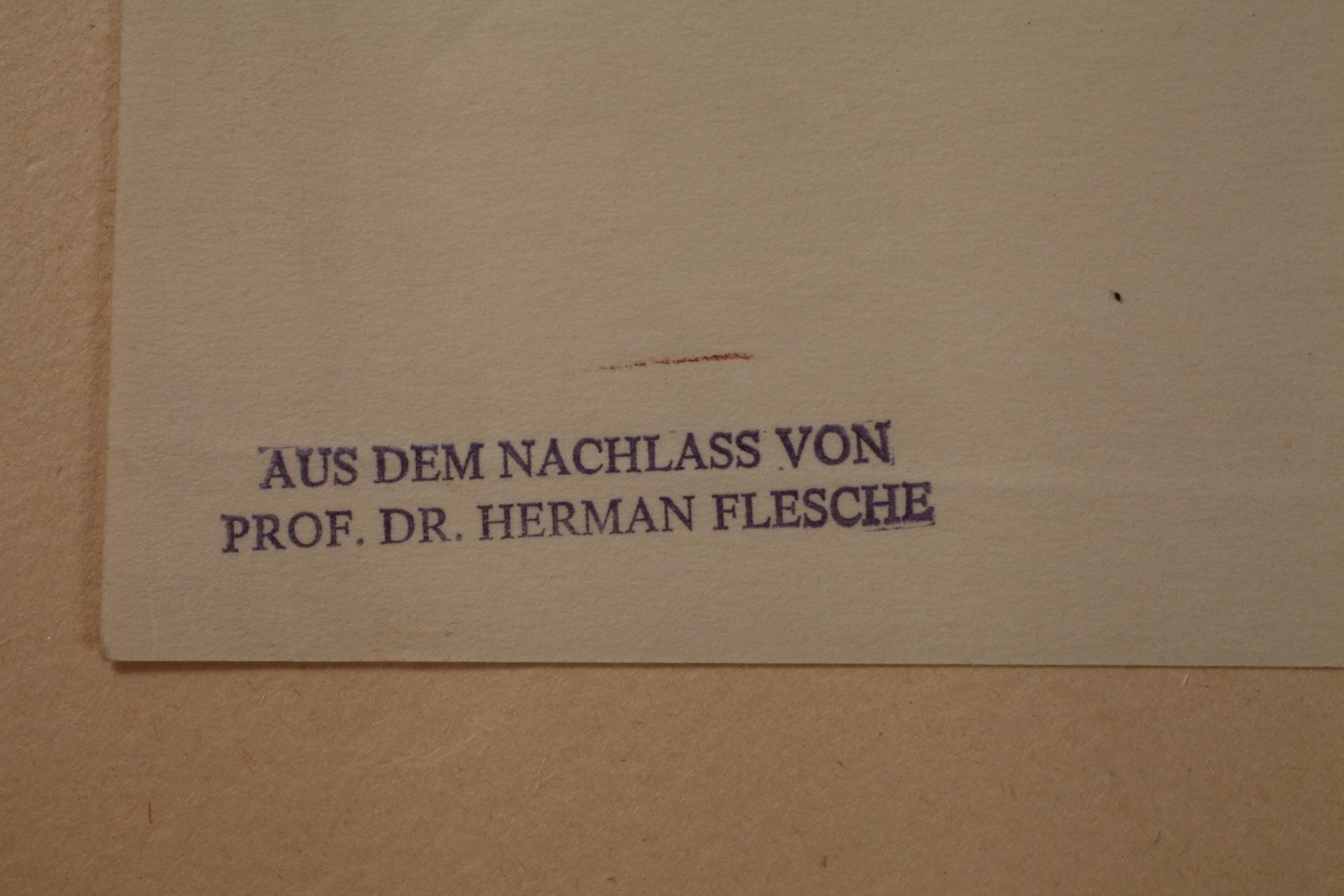 Hermann Flesche, Konvolut Arbeiten auf Papier - Image 3 of 4