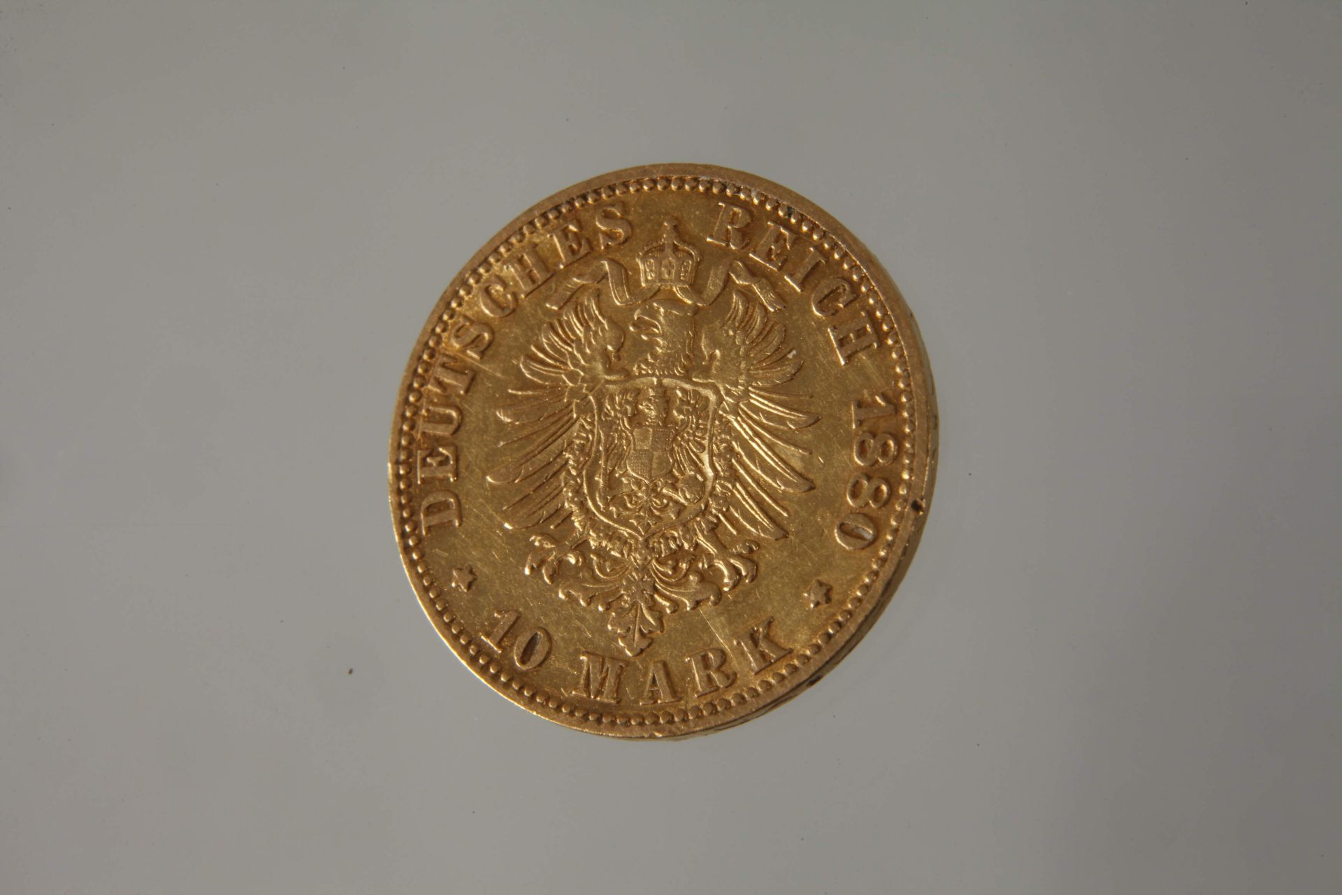 10 Goldmark Preußen - Image 3 of 3