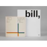 Zwei Bände Max Bill