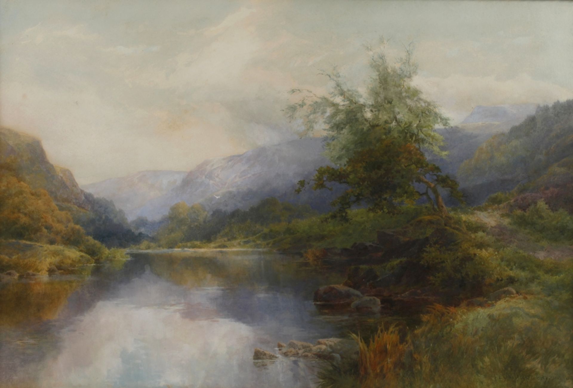 Edmund Phipps, Early Summer at the Mountain Lake