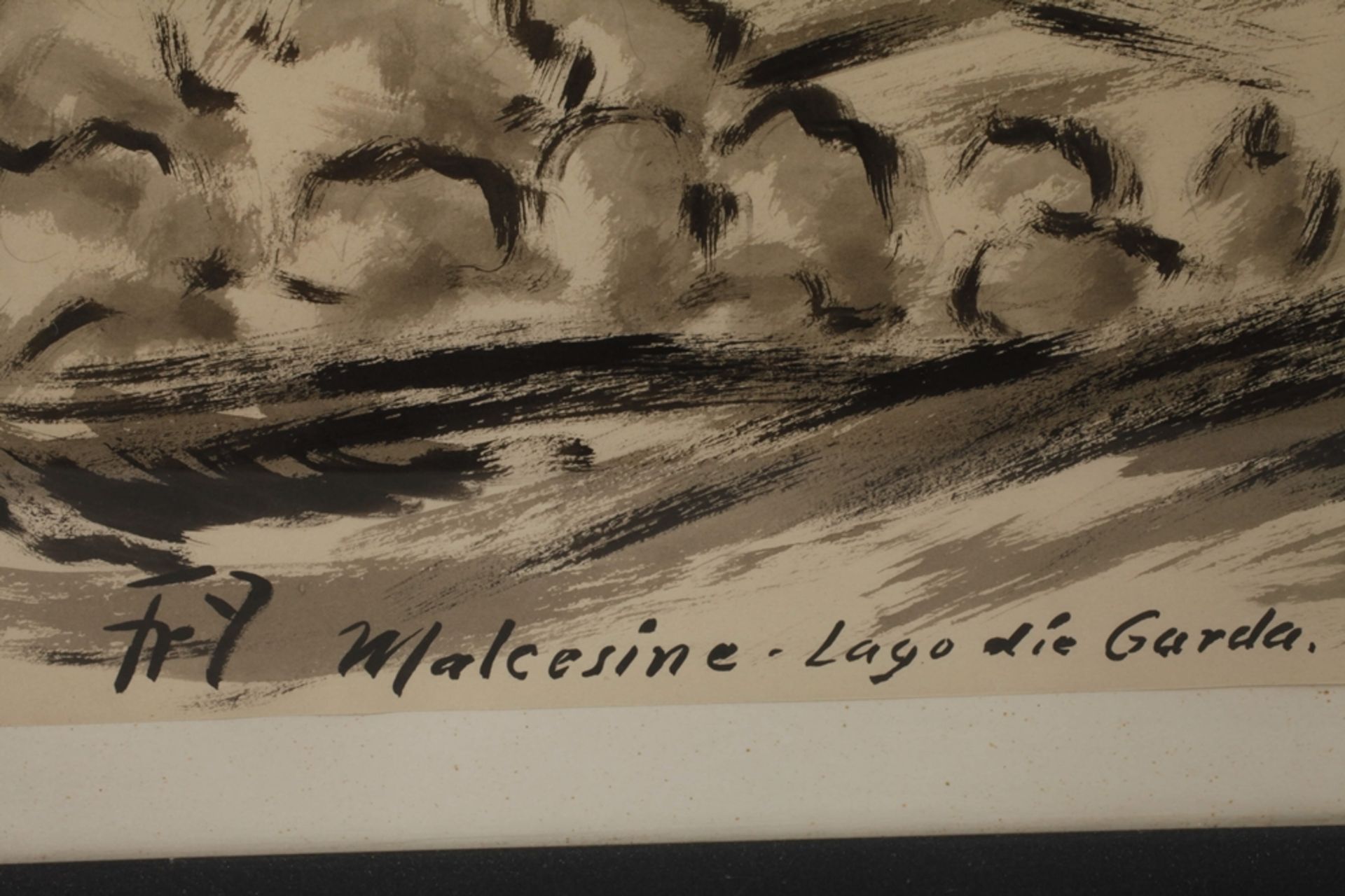 Fritz Zalisz, "Malcesine-Lago di Garda" - Image 4 of 4